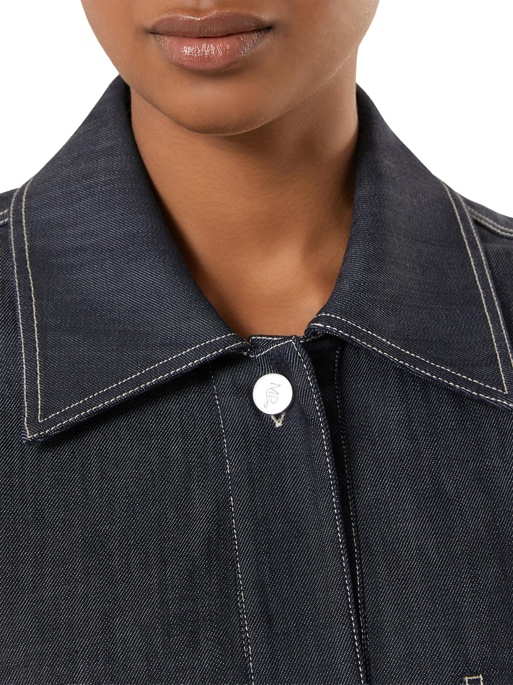 Marina Rinaldi Stretch Cotton Jacket | Saks Fifth Avenue