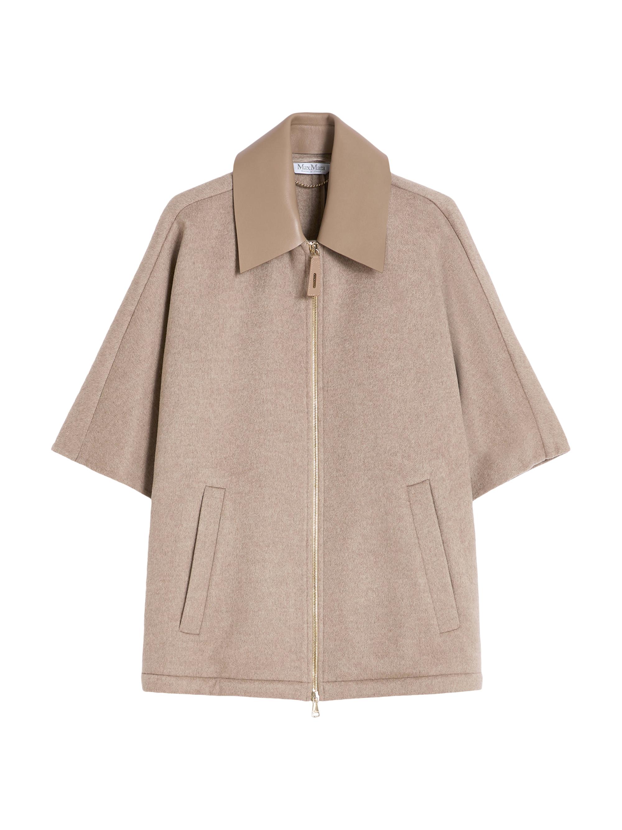 Max Mara Women's Double Faced Cashmere Broadcloth Cape - Tawny Bronze Brown