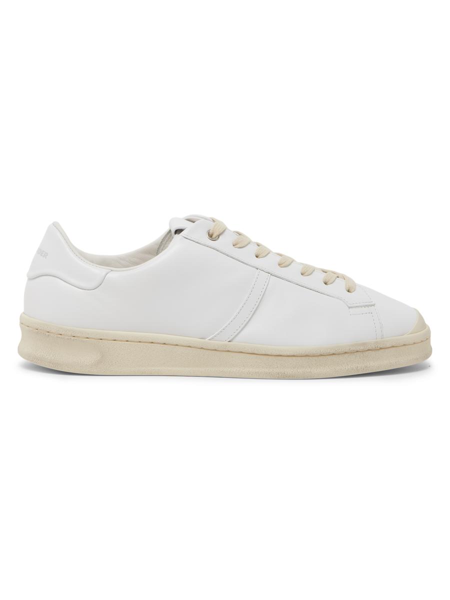 Jil Sander Leather Low-Top Sneakers | Saks Fifth Avenue