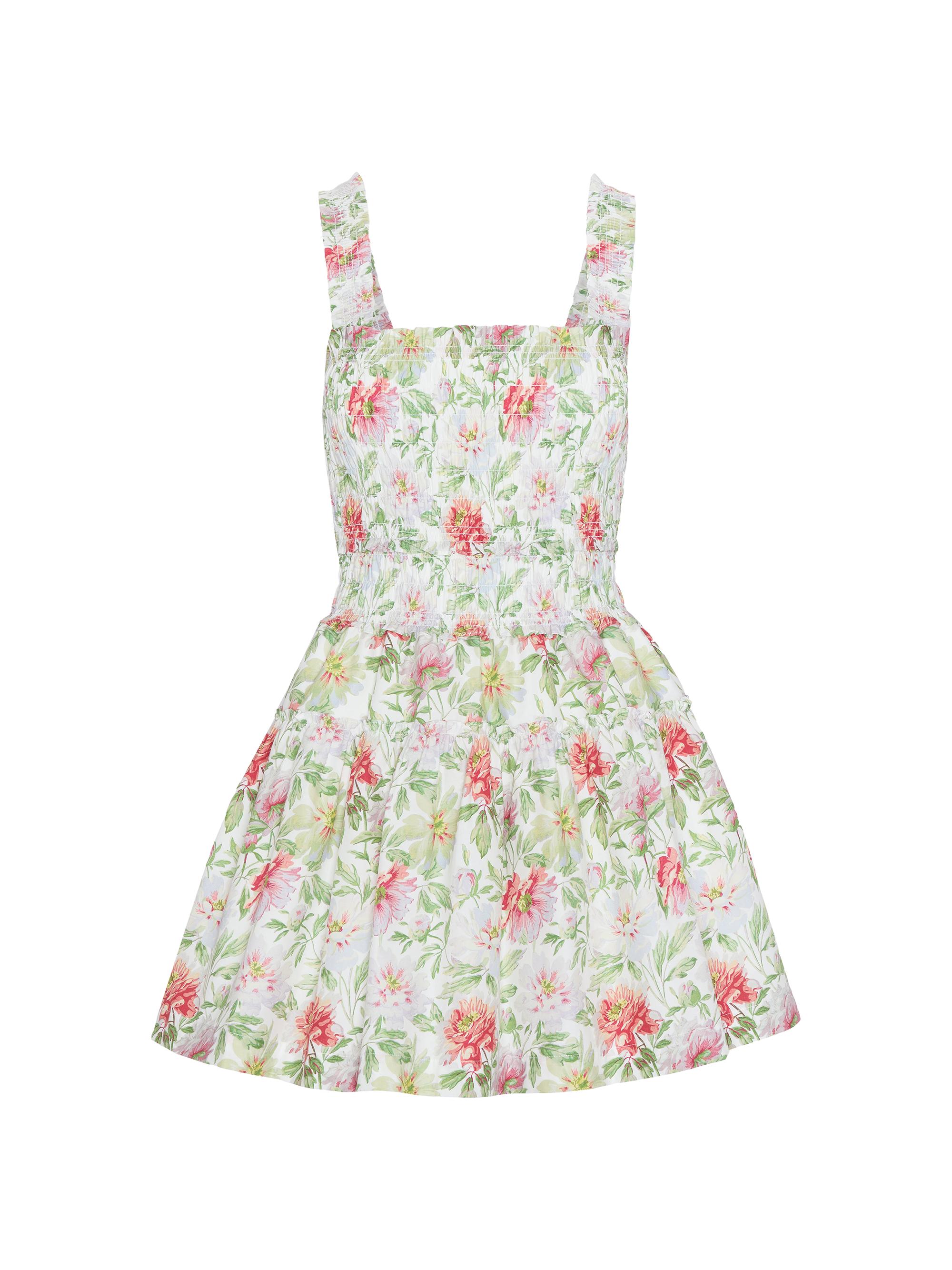 Hill House Home Women's The Azalea Mini Nap Dress - Peony Chintz