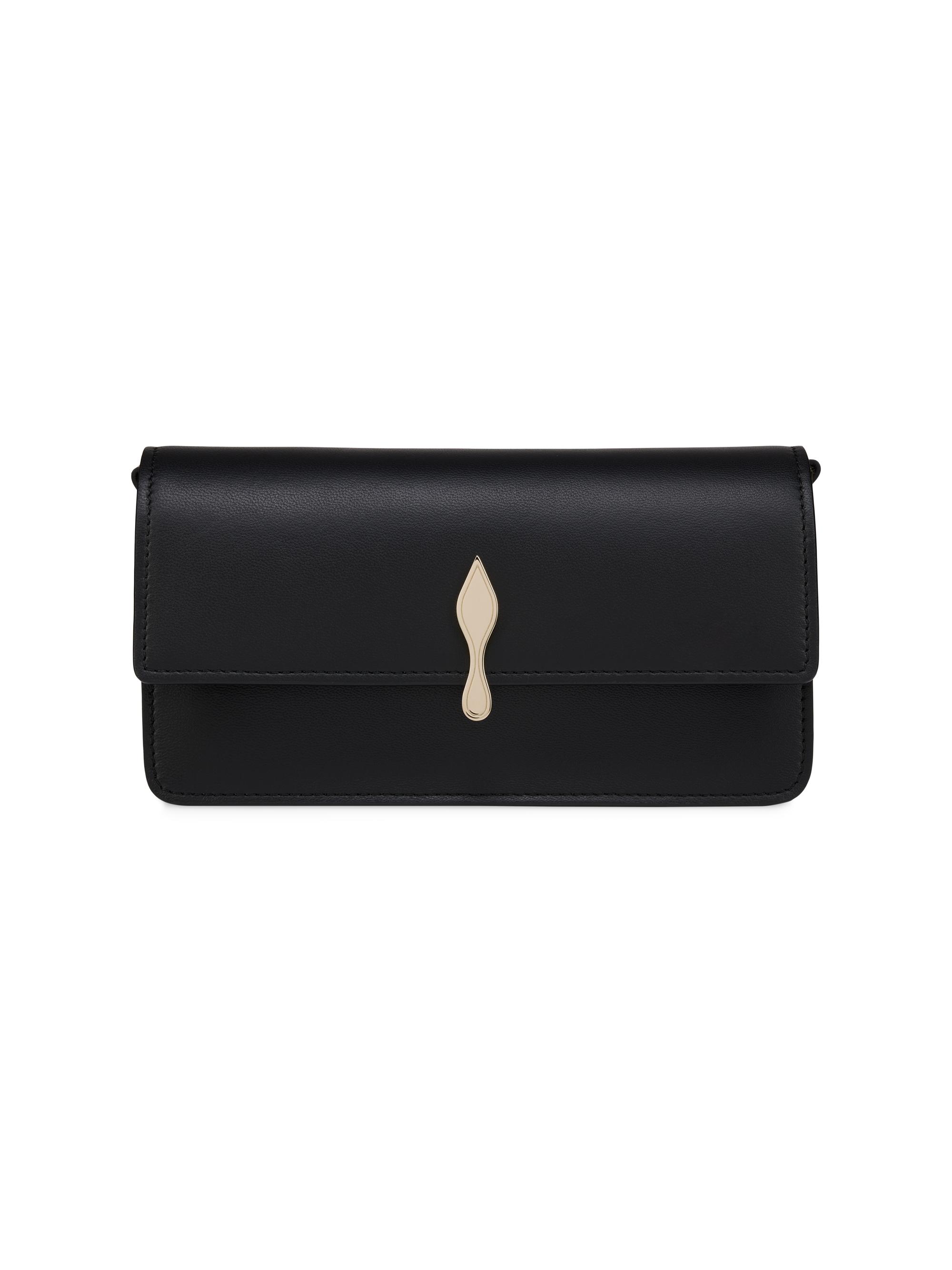 Christian Louboutin Women's Bettina Mini Leather Crossbody Bag - Black