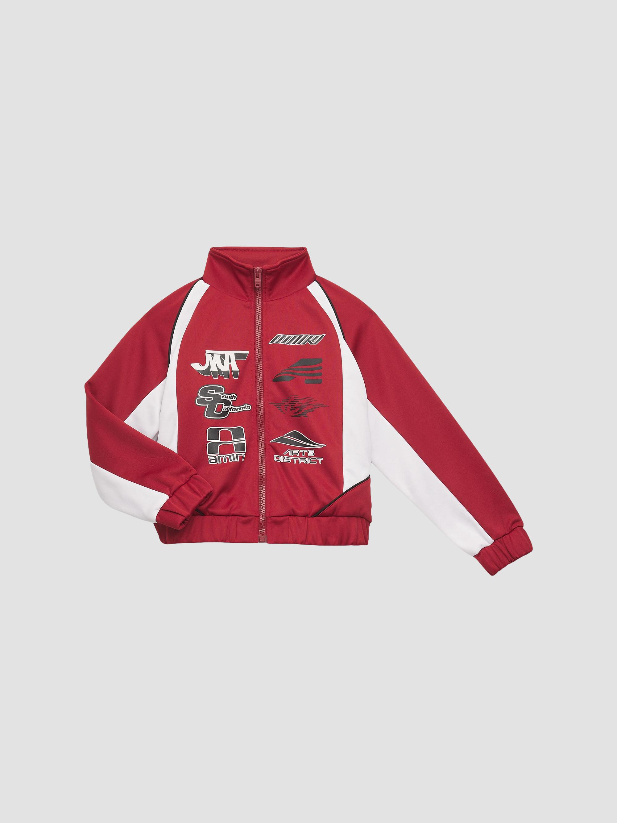 Amiri Little Kid's & Kid's Sporty Track Jacket - Ruby