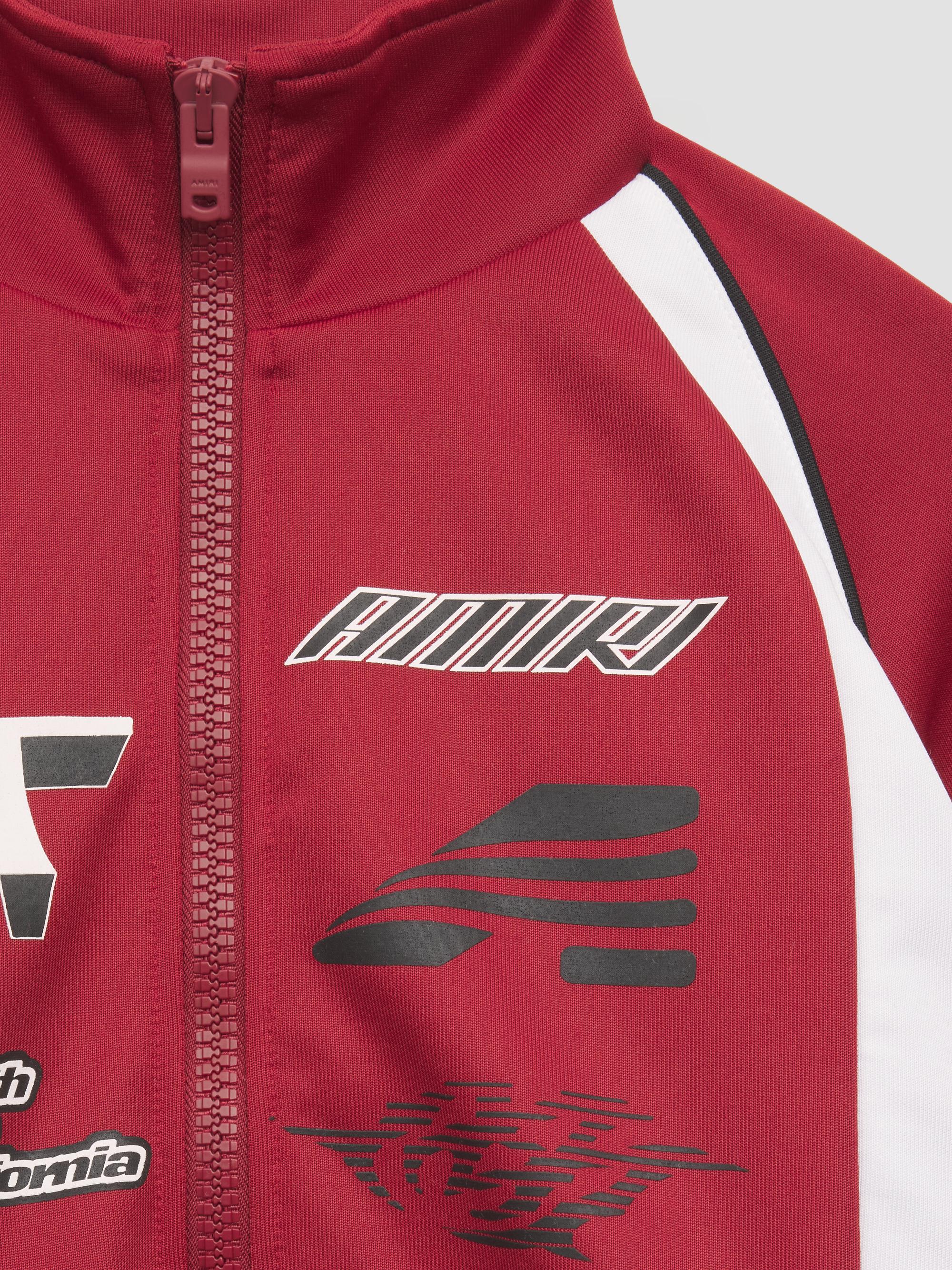 Amiri Little Kid's & Kid's Sporty Track Jacket - Ruby | Thumbnail 3