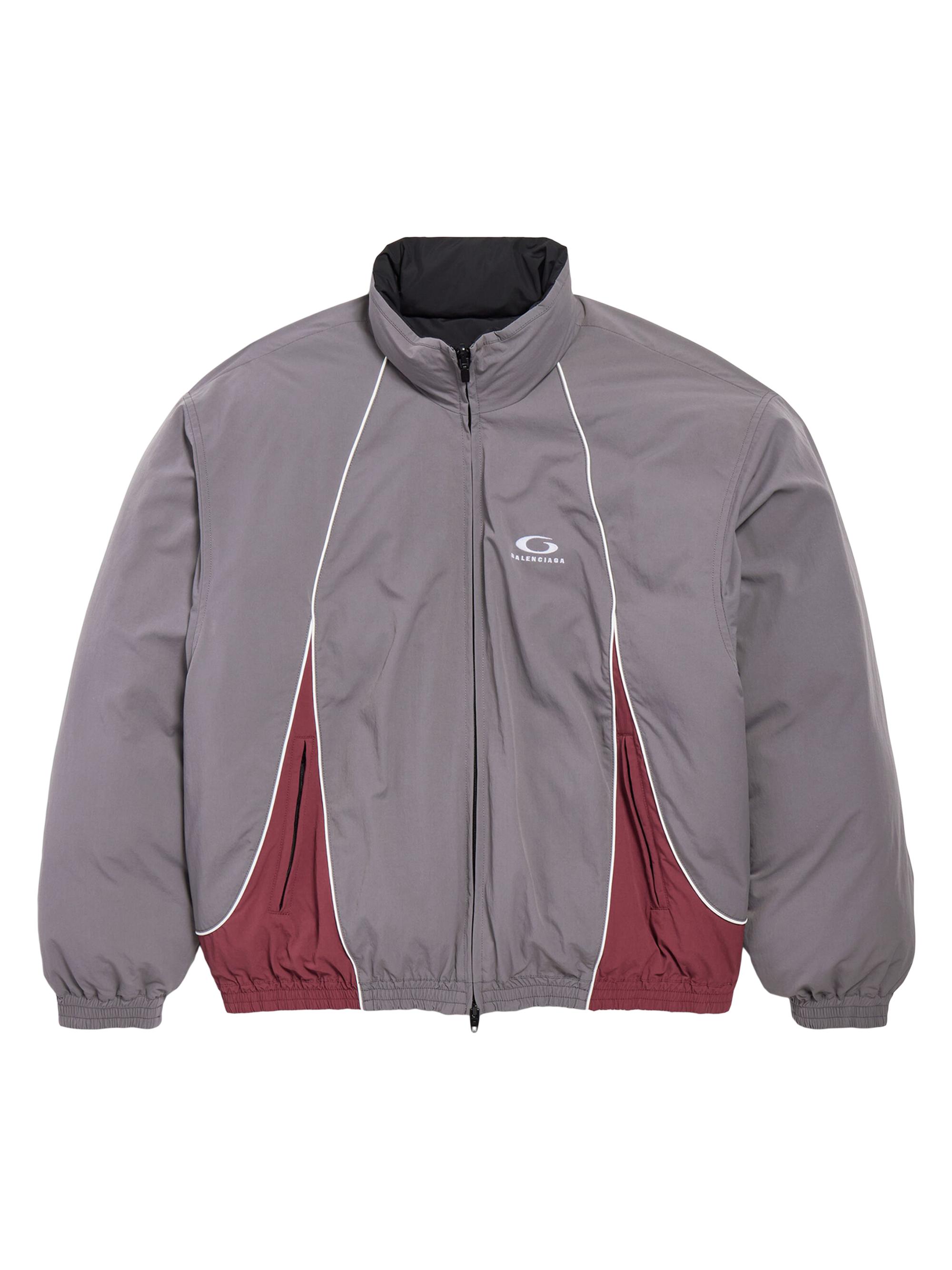 Balenciaga Men's Reversible Tracksuit Jacket - Smoky Purple