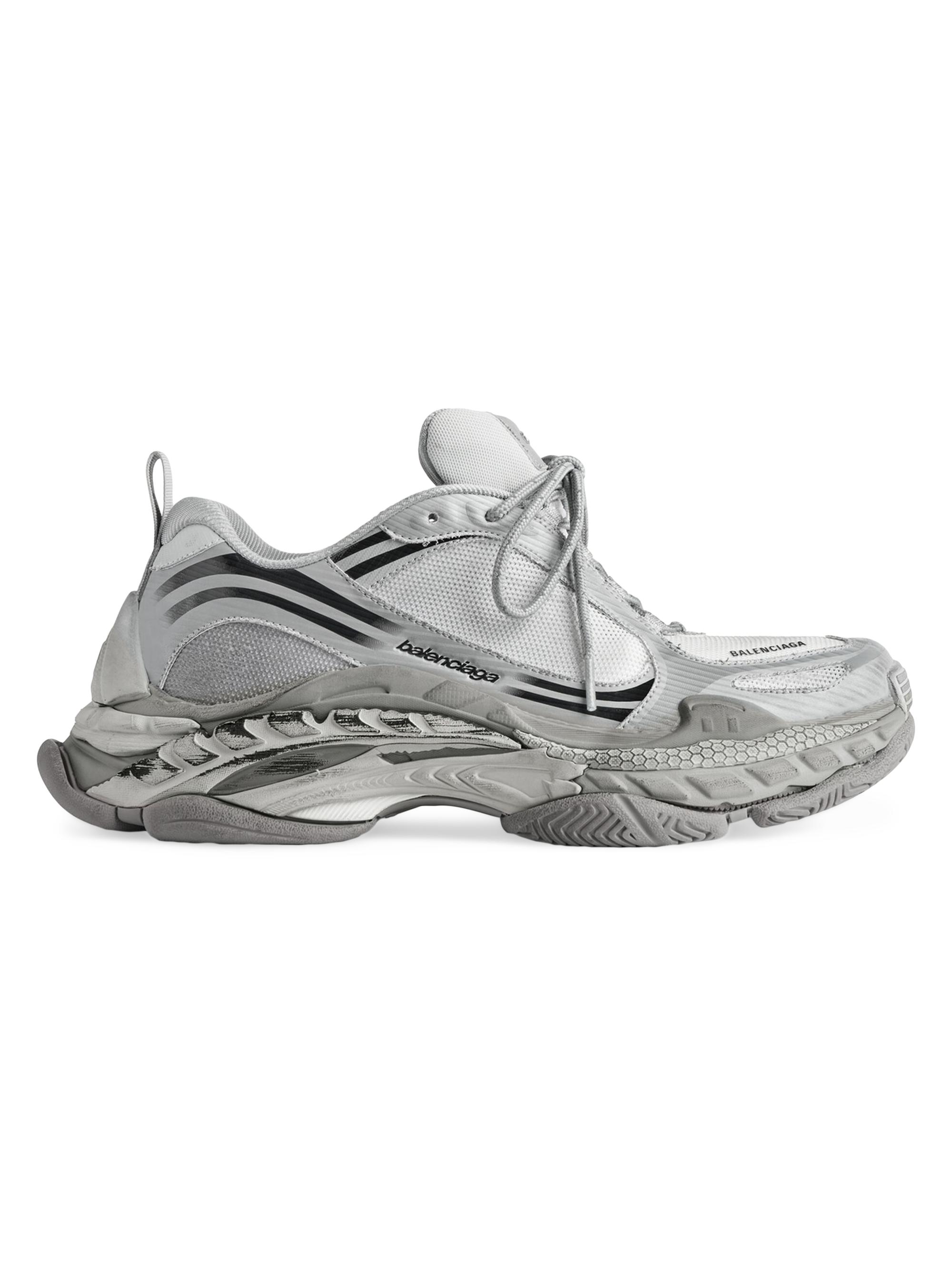 Balenciaga Men's Triple S.2 Gradient Sneakers - Grey