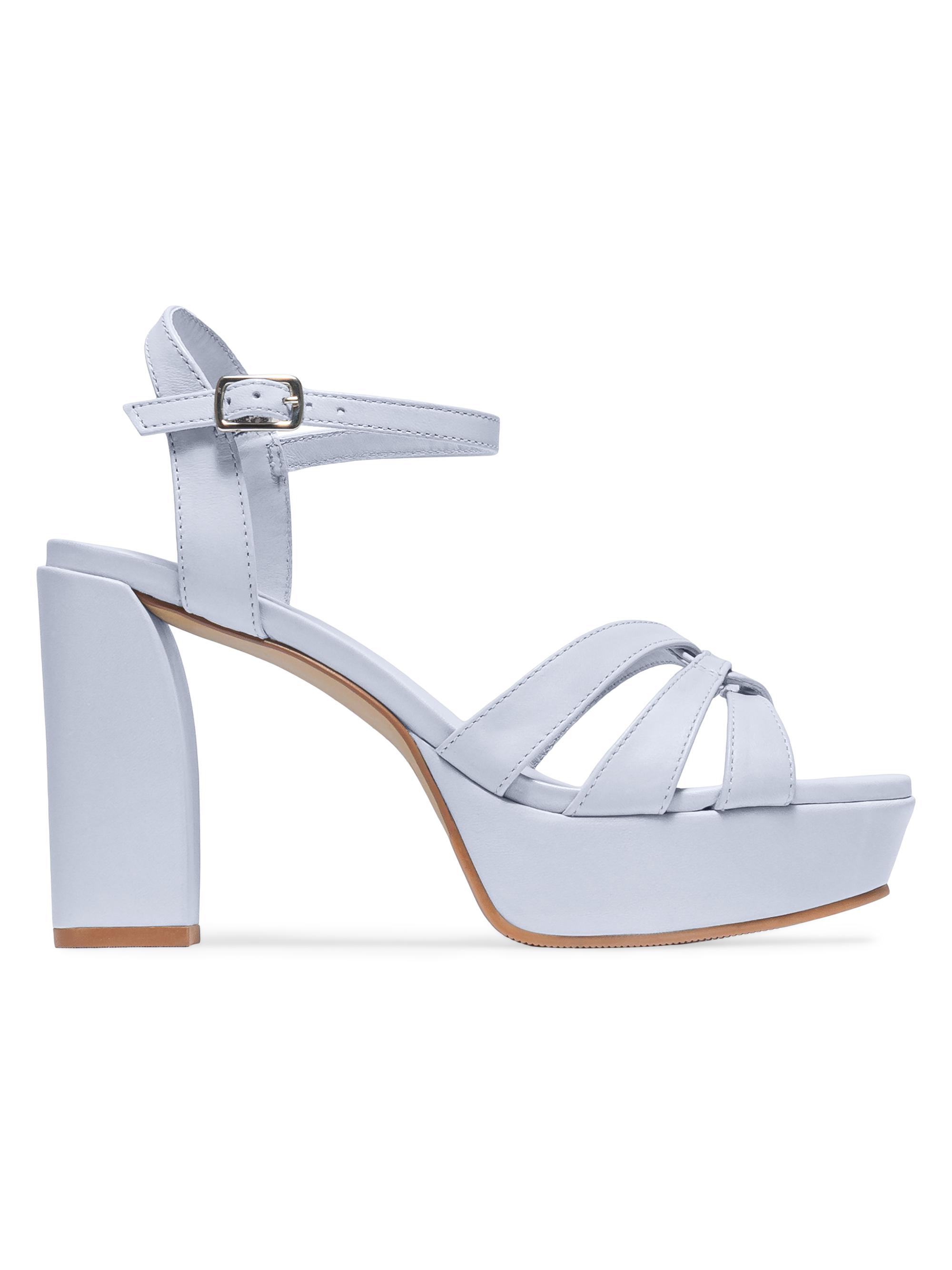 Bernardo Women's Vittoria Platform Sandals - Powder Blue