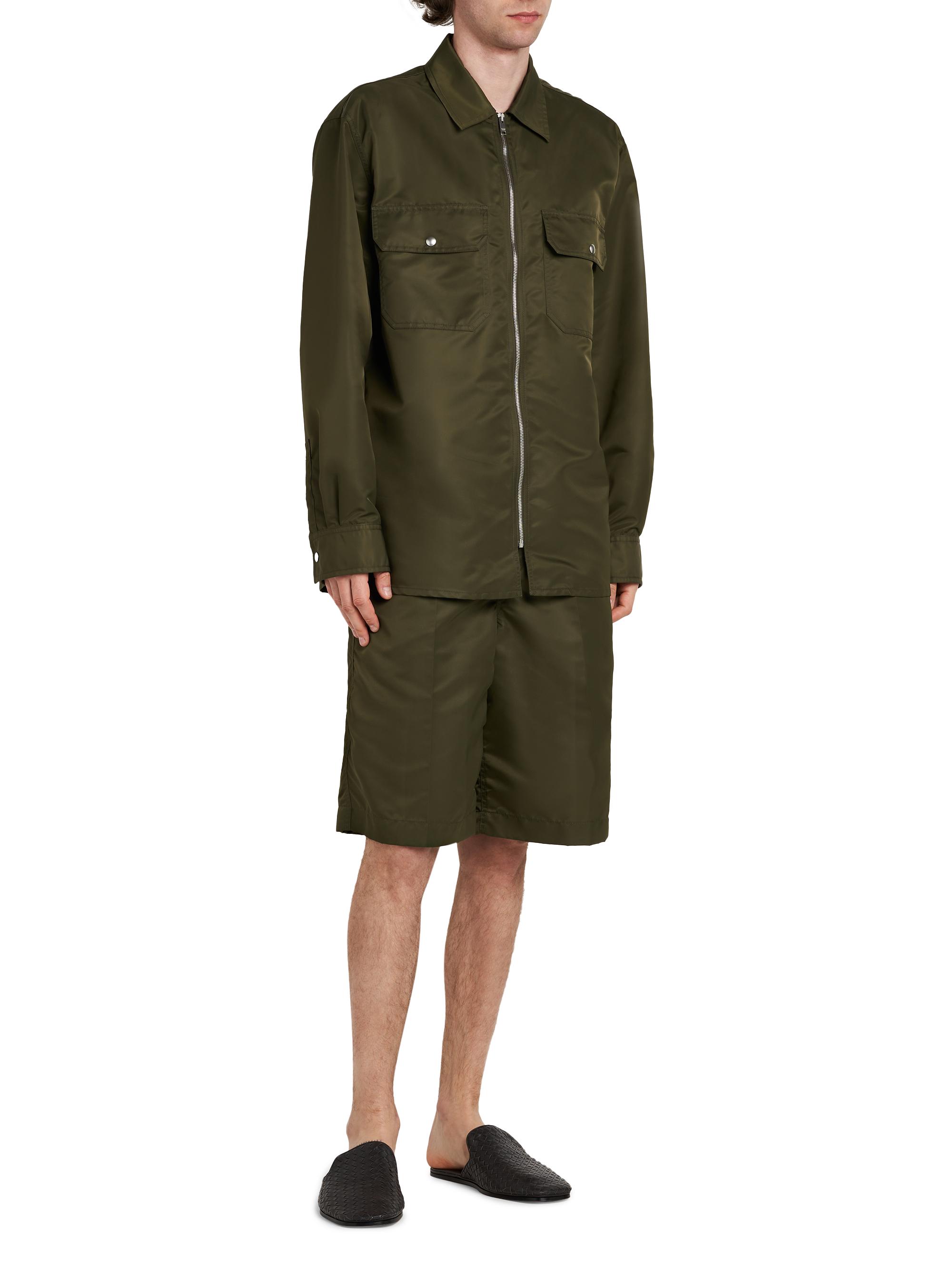 Bottega Veneta Nylon Zip-Front Overshirt | Saks Fifth Avenue