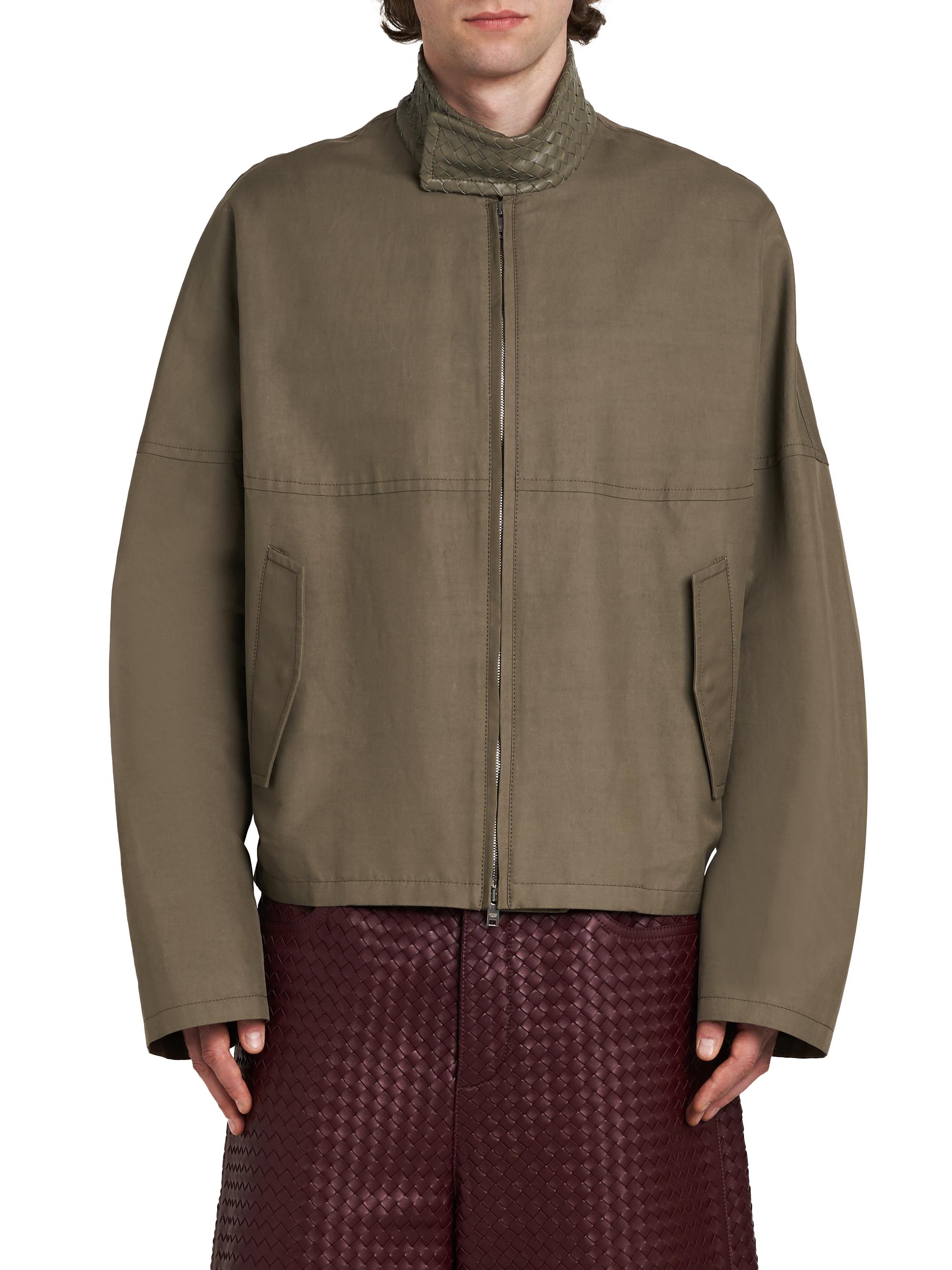 Bottega Veneta Compact Cotton Jacket | Saks Fifth Avenue