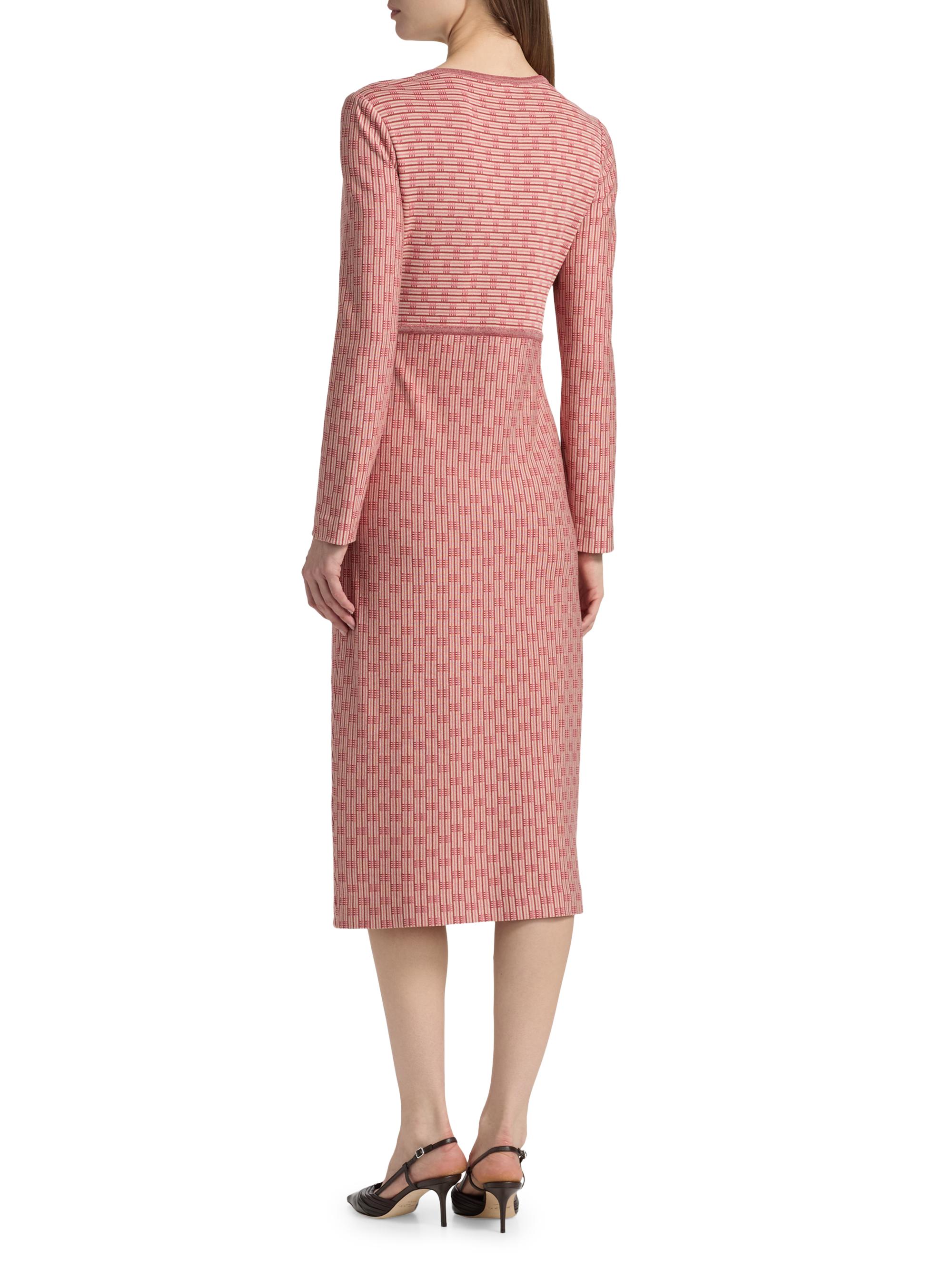 meesha faux wrap knit dress Misook Faux Wrap Soft Knit Midi Dress