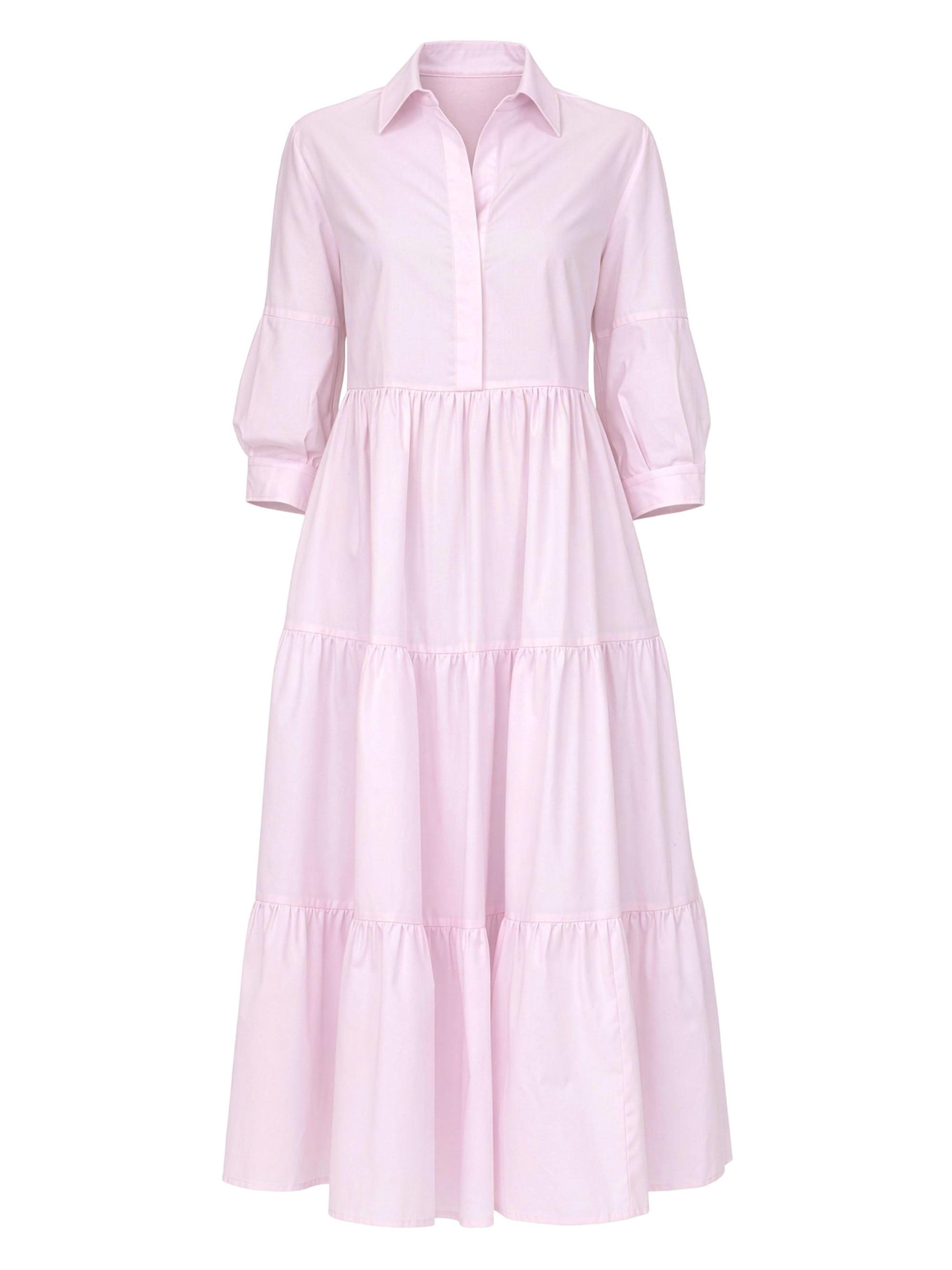 Callas Milano Women's Marseille Tiered Dress - Pink