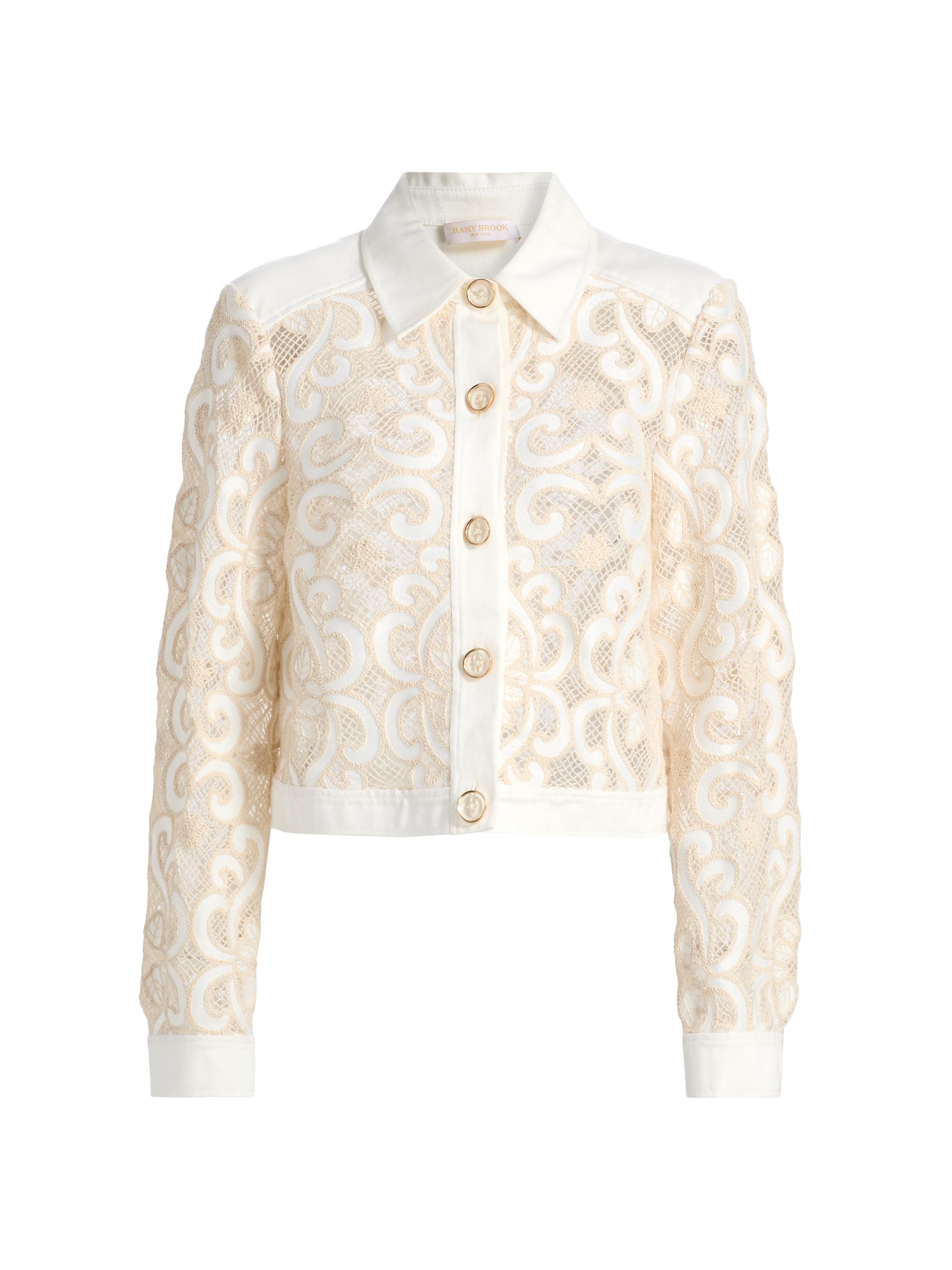Generation Love Joanie 3D Lace Jacket | Saks Fifth Avenue