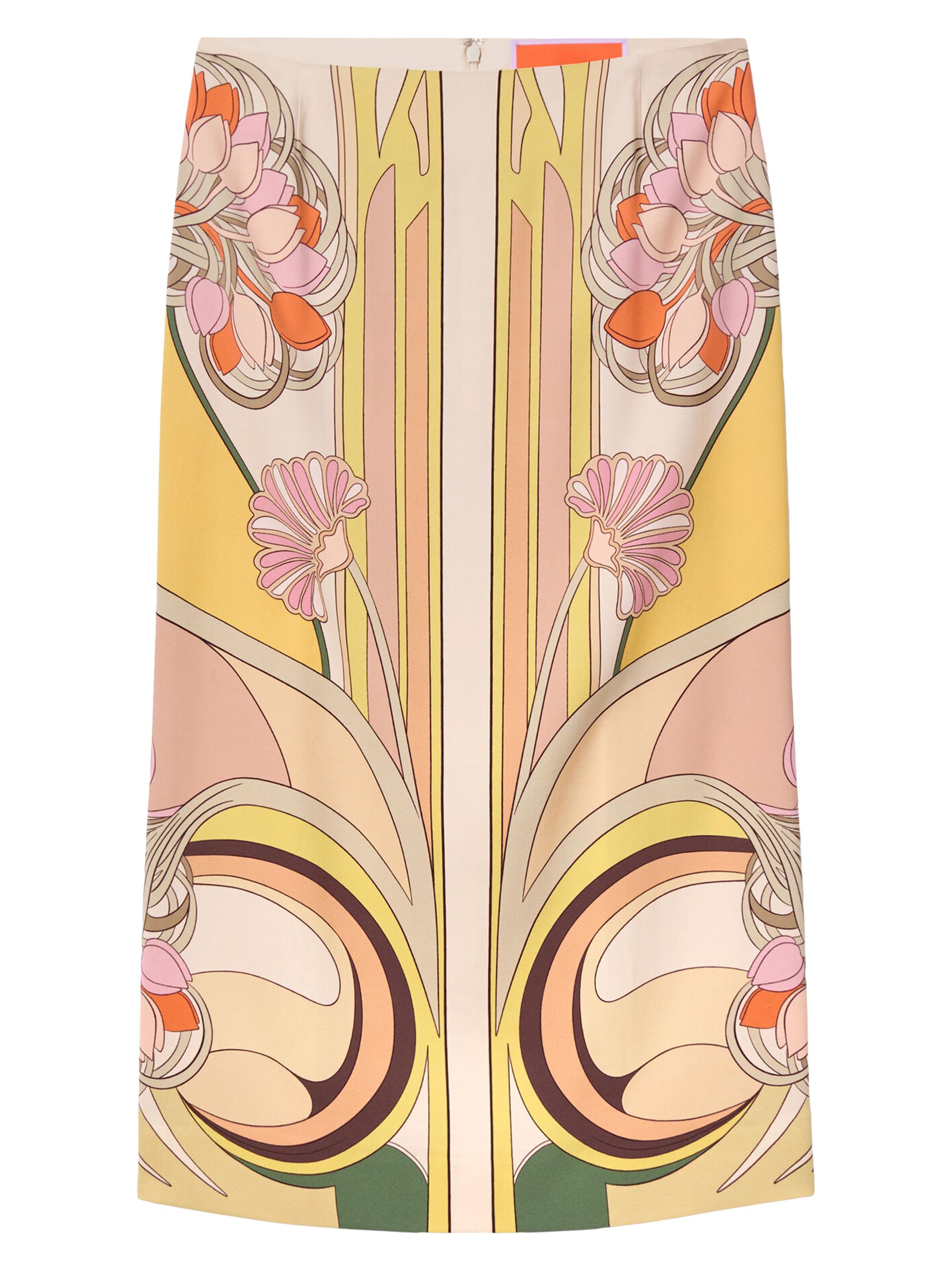 La DoubleJ Women's Pencil Skirt - Tulip Pale Pink