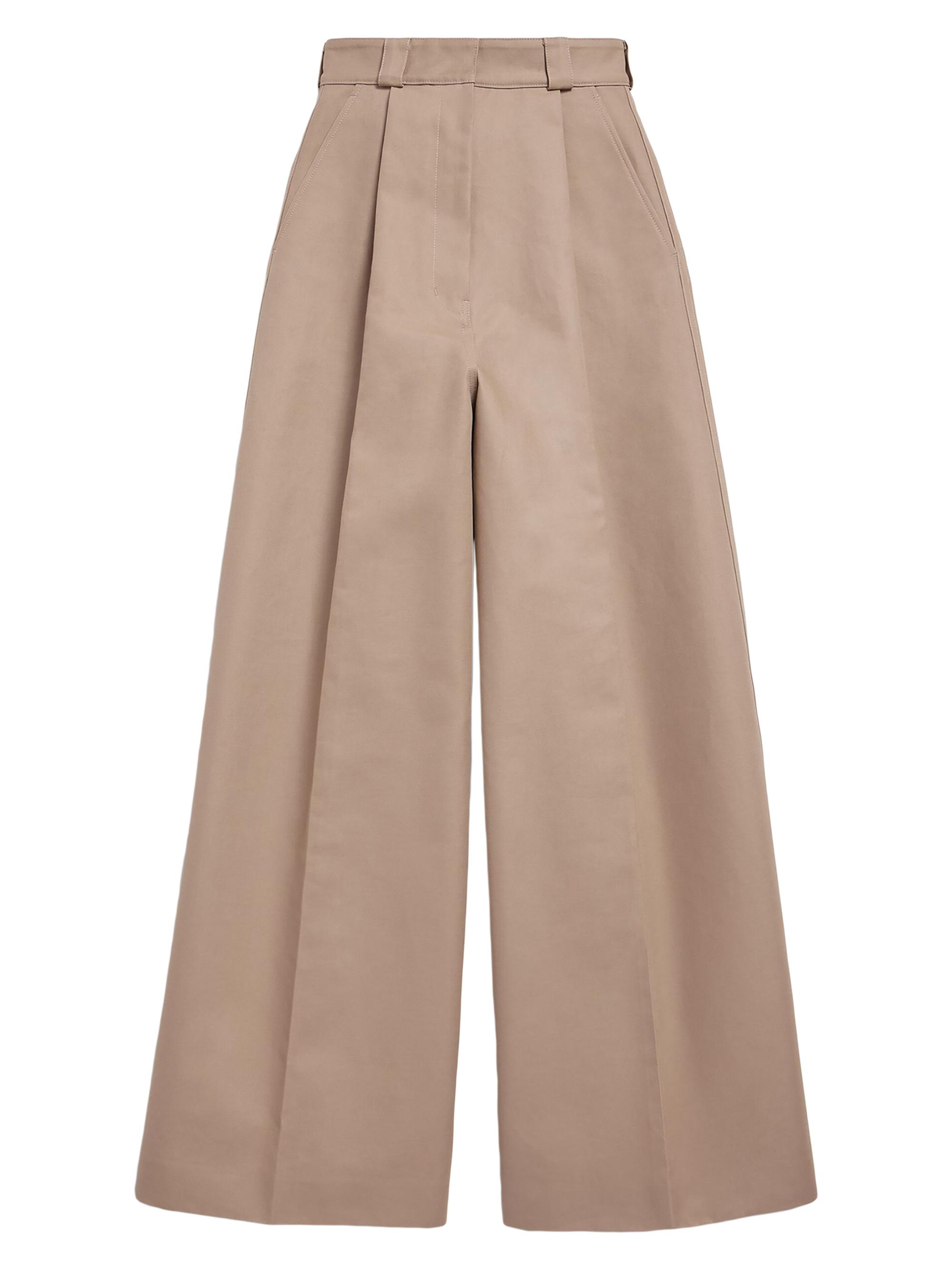 Balenciaga Women's High-Waist Pants - Dune