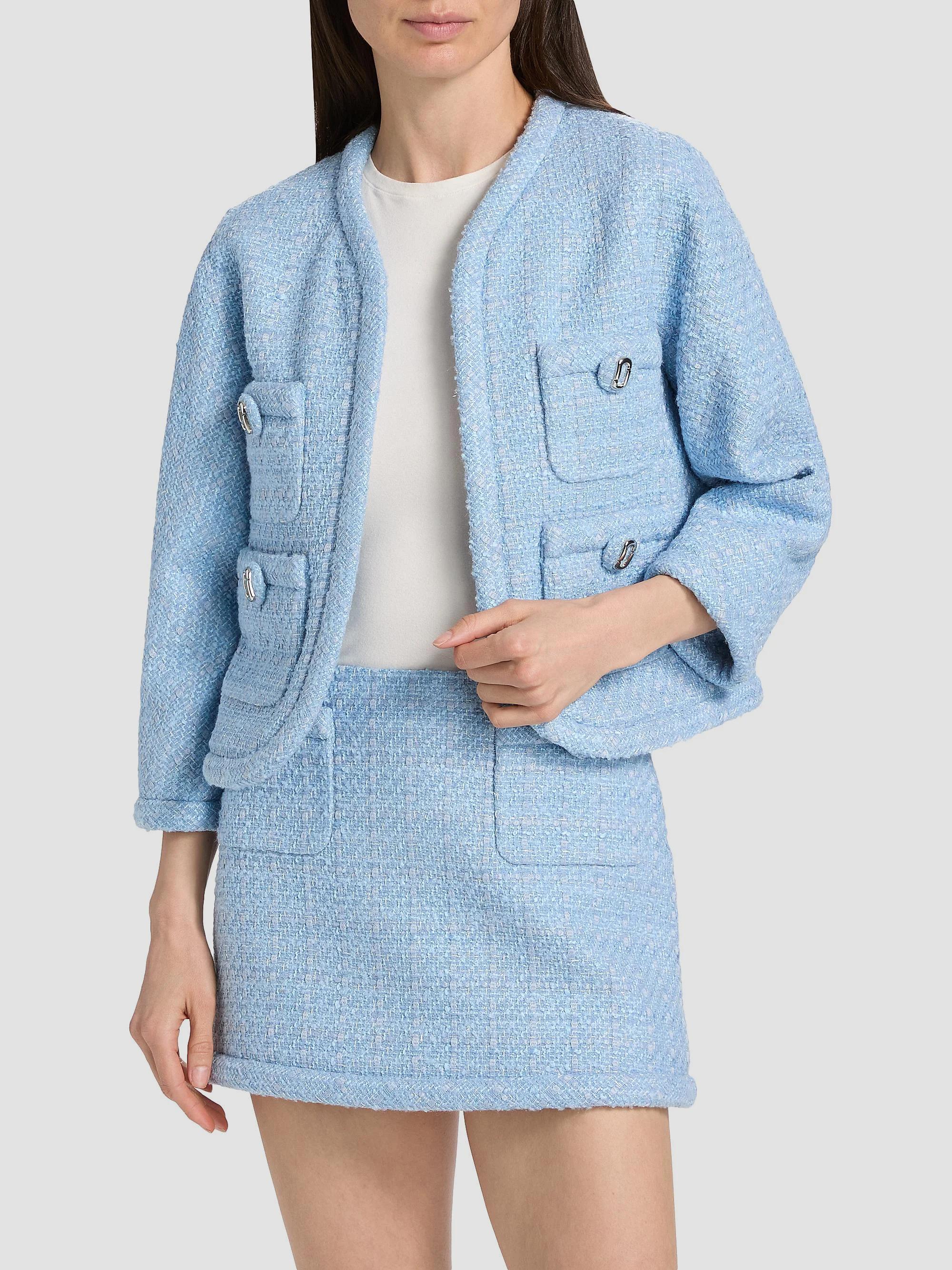 Marc Jacobs Pop J Marc Tweed Lady Jacket | Saks Fifth Avenue