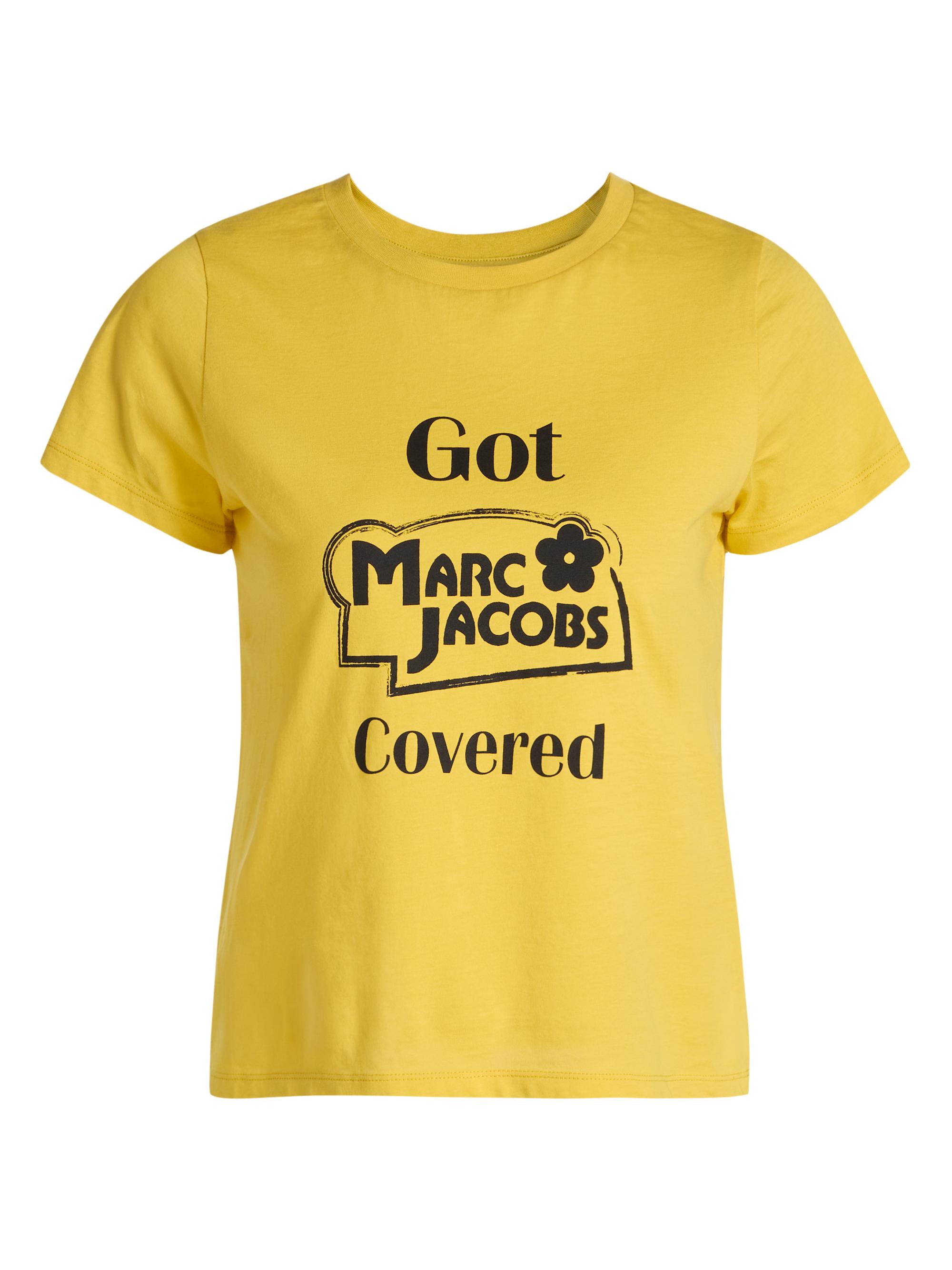 Marc Jacobs Women's Femme Slim-Fit T-Shirt - Yellow Multi