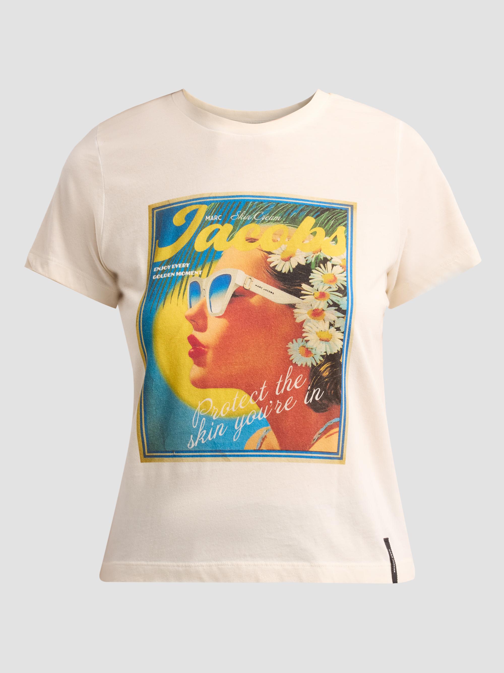 Marc Jacobs Women's Sun Poster Femme T-Shirt - White Multi | Thumbnail 6