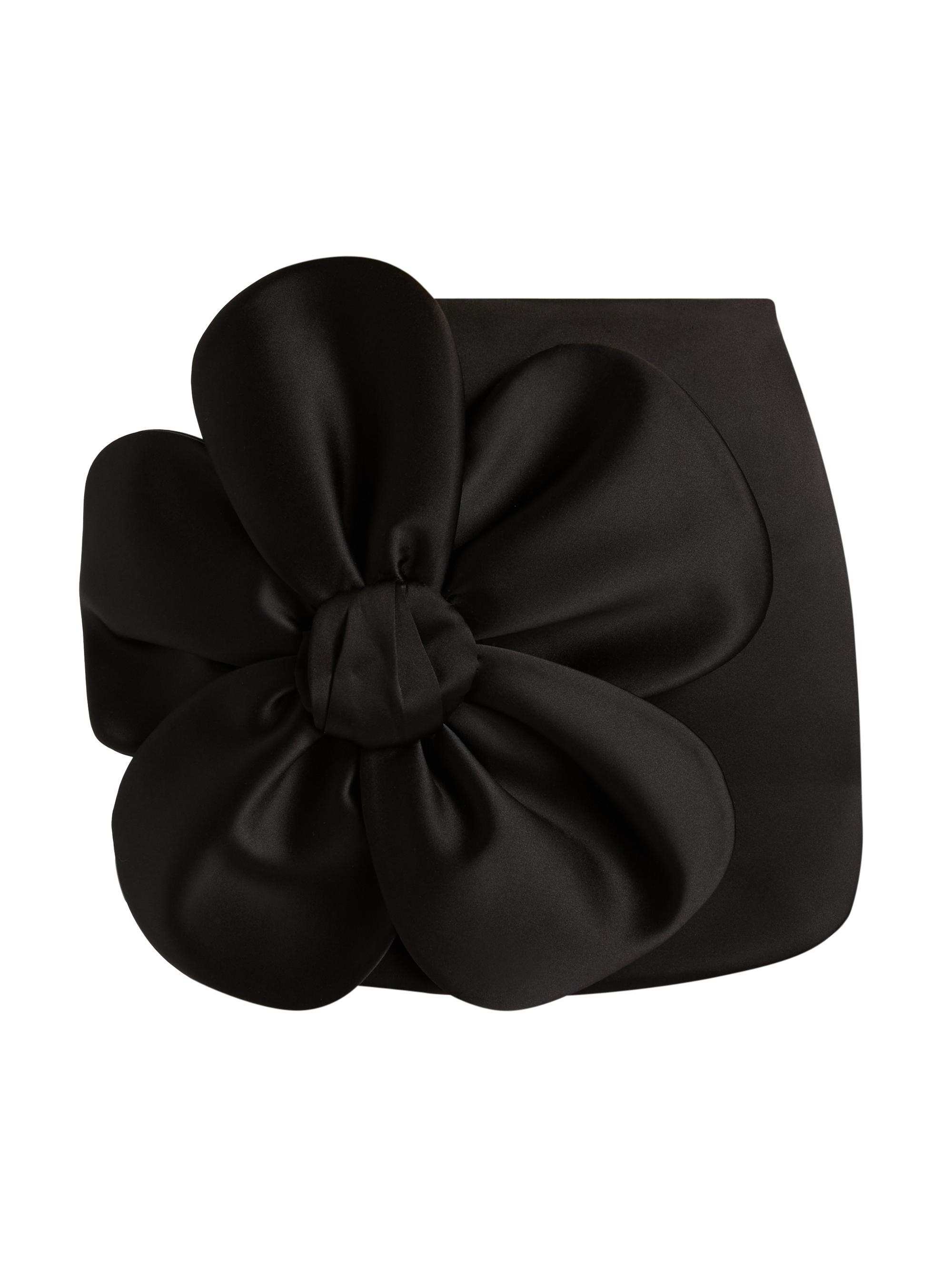 Marc Jacobs Women's Daisy Satin Circle Miniskirt - Black
