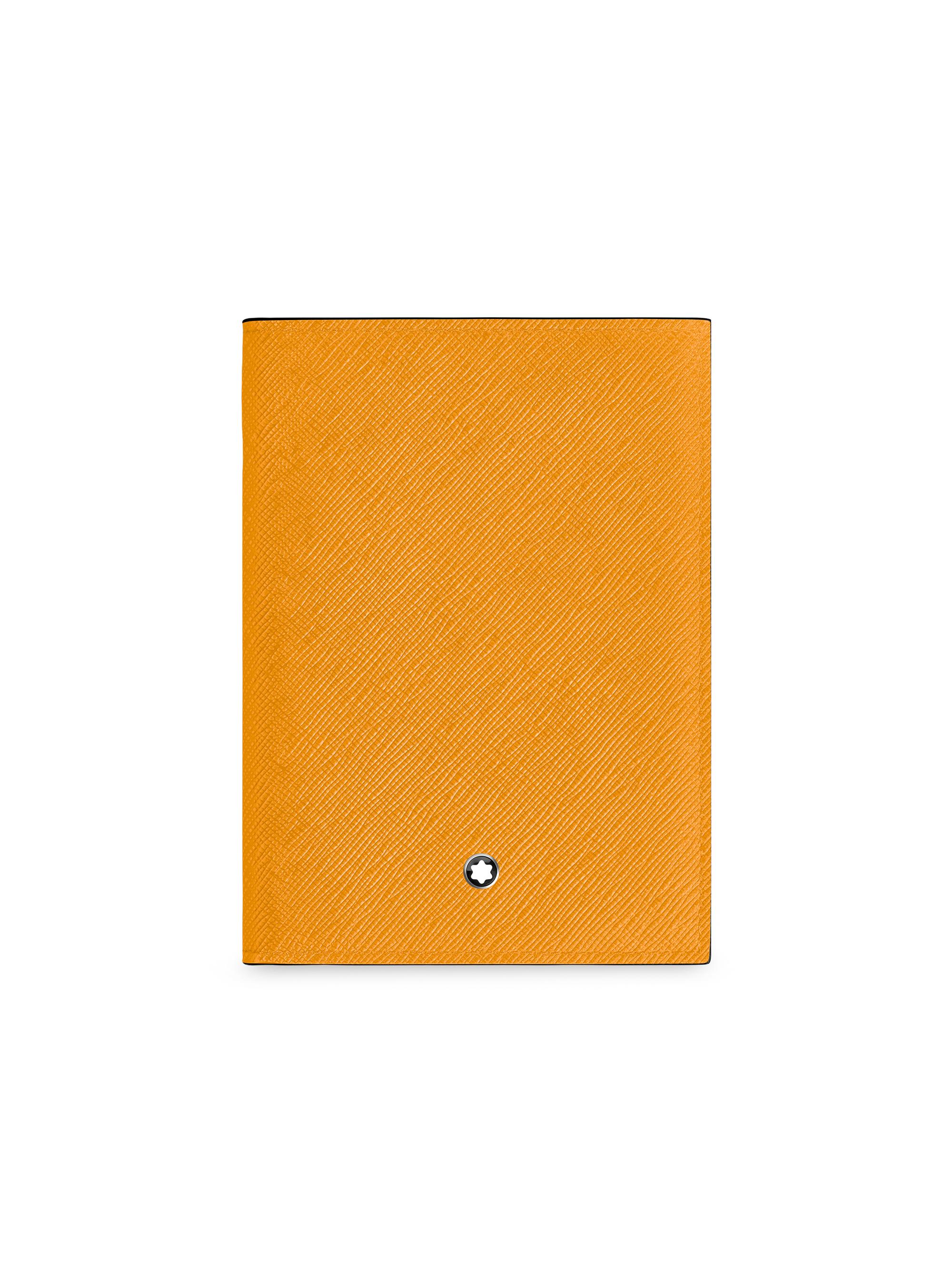 Montblanc Sartorial Leather Passport Holder - Orange