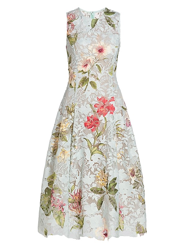 oscar de la renta lace dress Care instructions Oscar de la Renta |