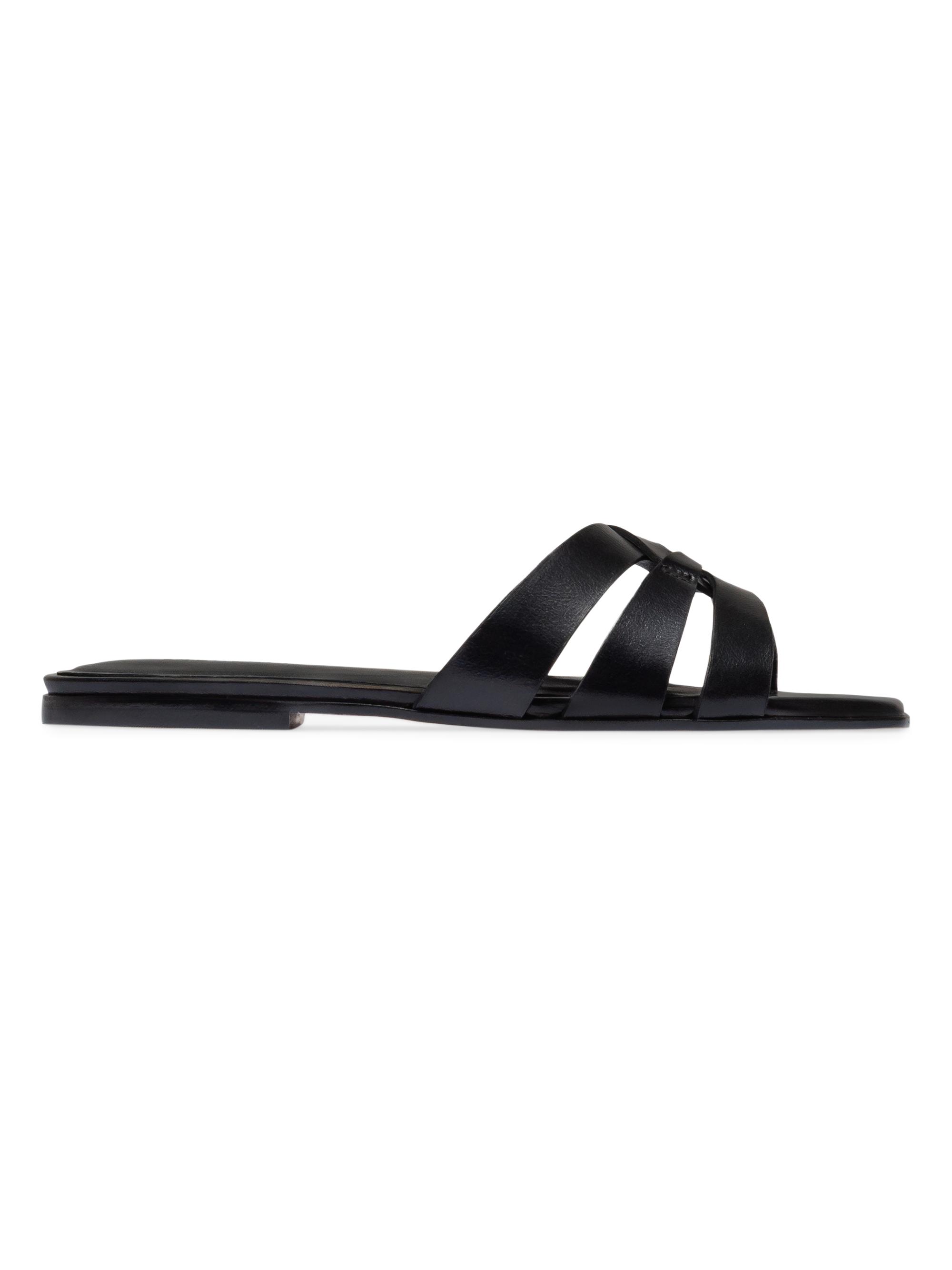 Bernardo Women's Oxford Slip-On Sandals - Black