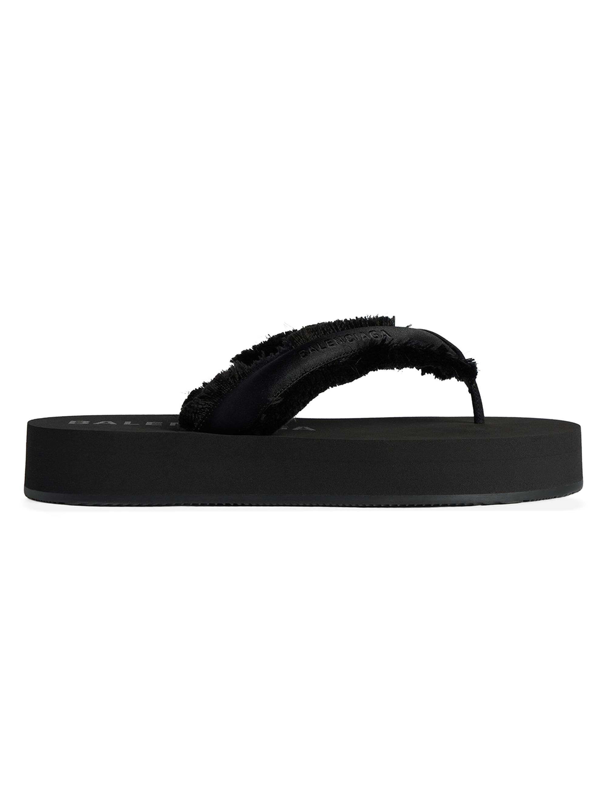 Balenciaga Women's Jet Lag Thong Sandals - Off White