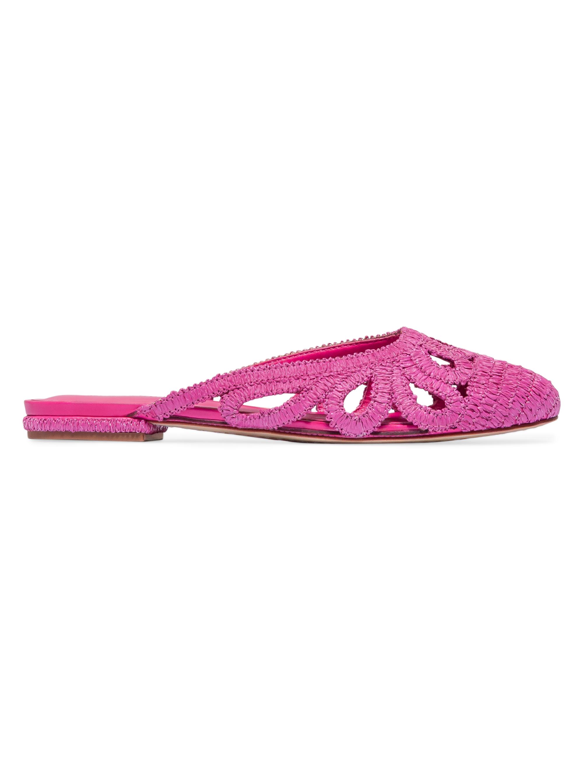 Bernardo 1946 Women's Cappadocia Raffia Mule Flats - Azalea | Thumbnail 5