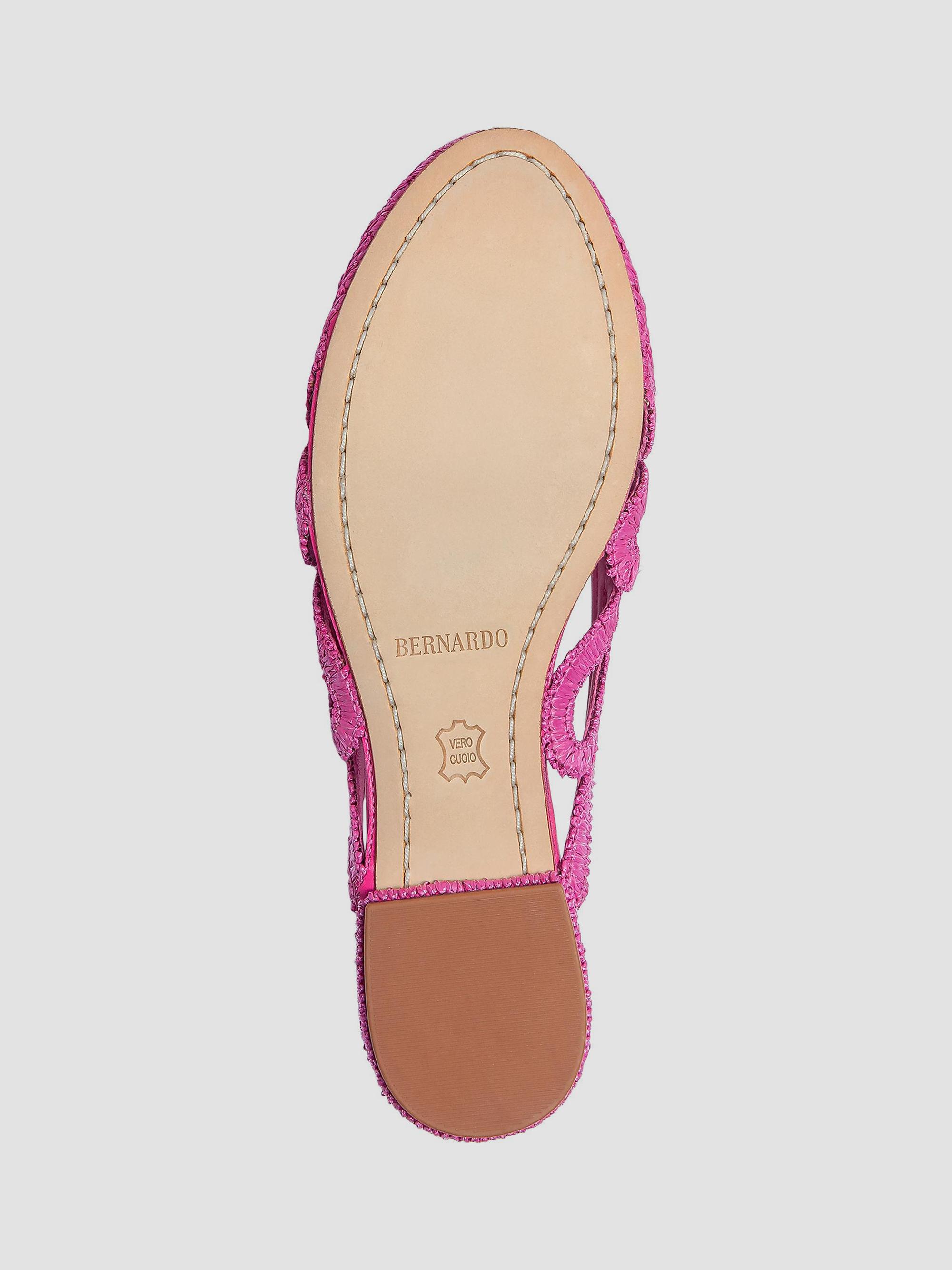Bernardo 1946 Cappadocia Raffia Mule Flats | Saks Fifth Avenue