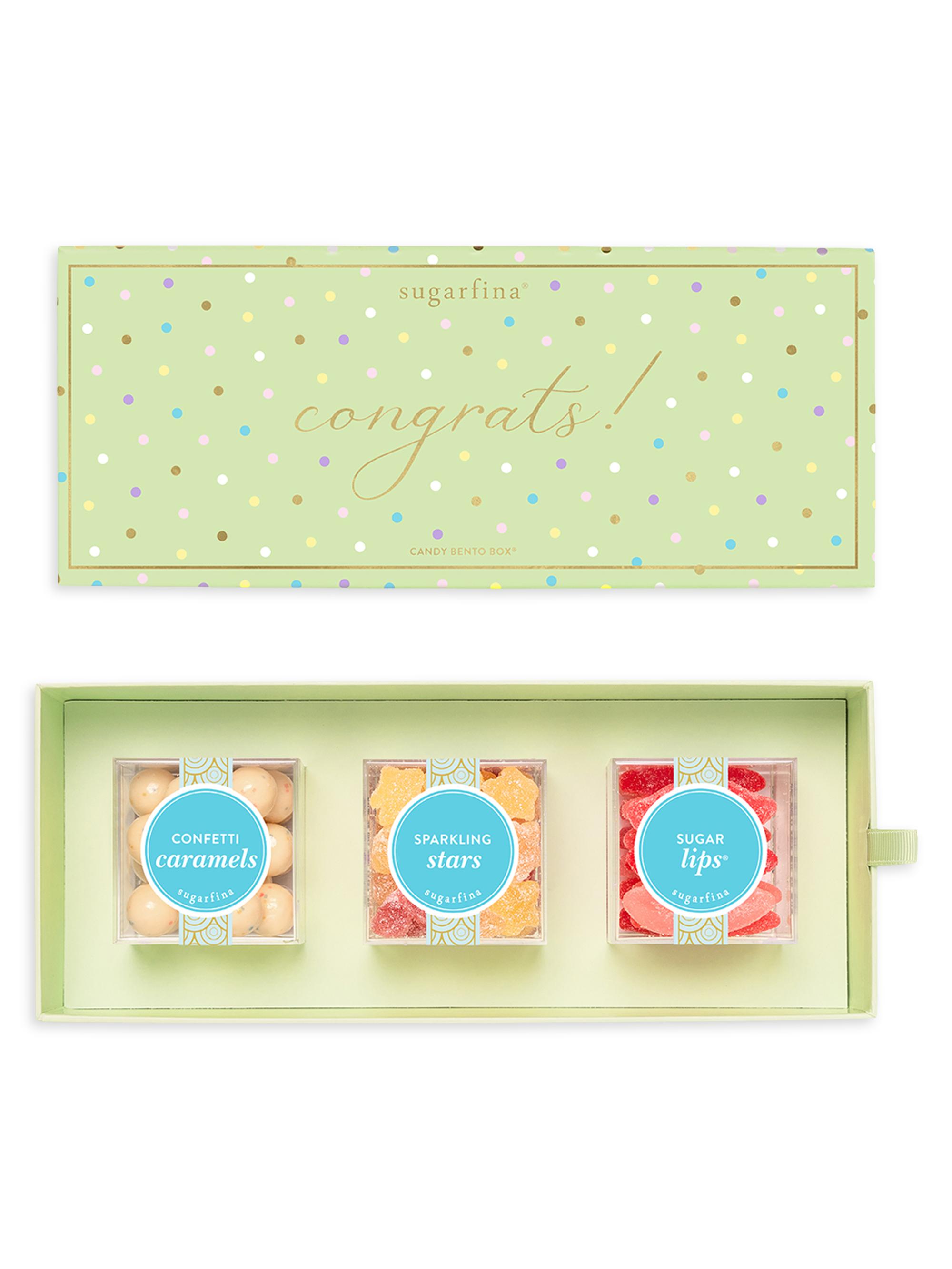 Sugarfina Congrats 3-Piece Candy Bento Box | Saks Fifth Avenue
