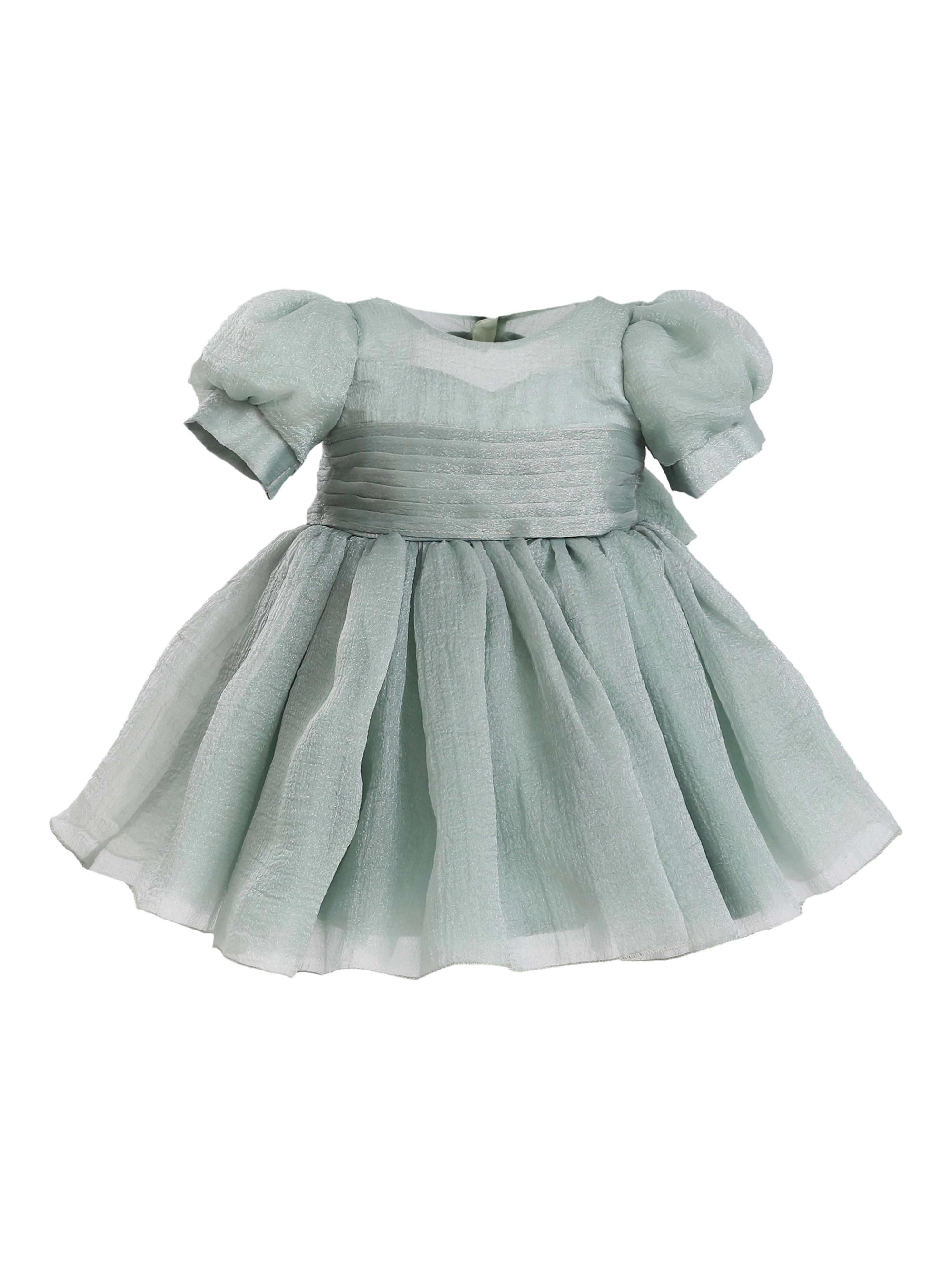 janie and jack blue velvet dress Velvet blue dress with baguette embroidery