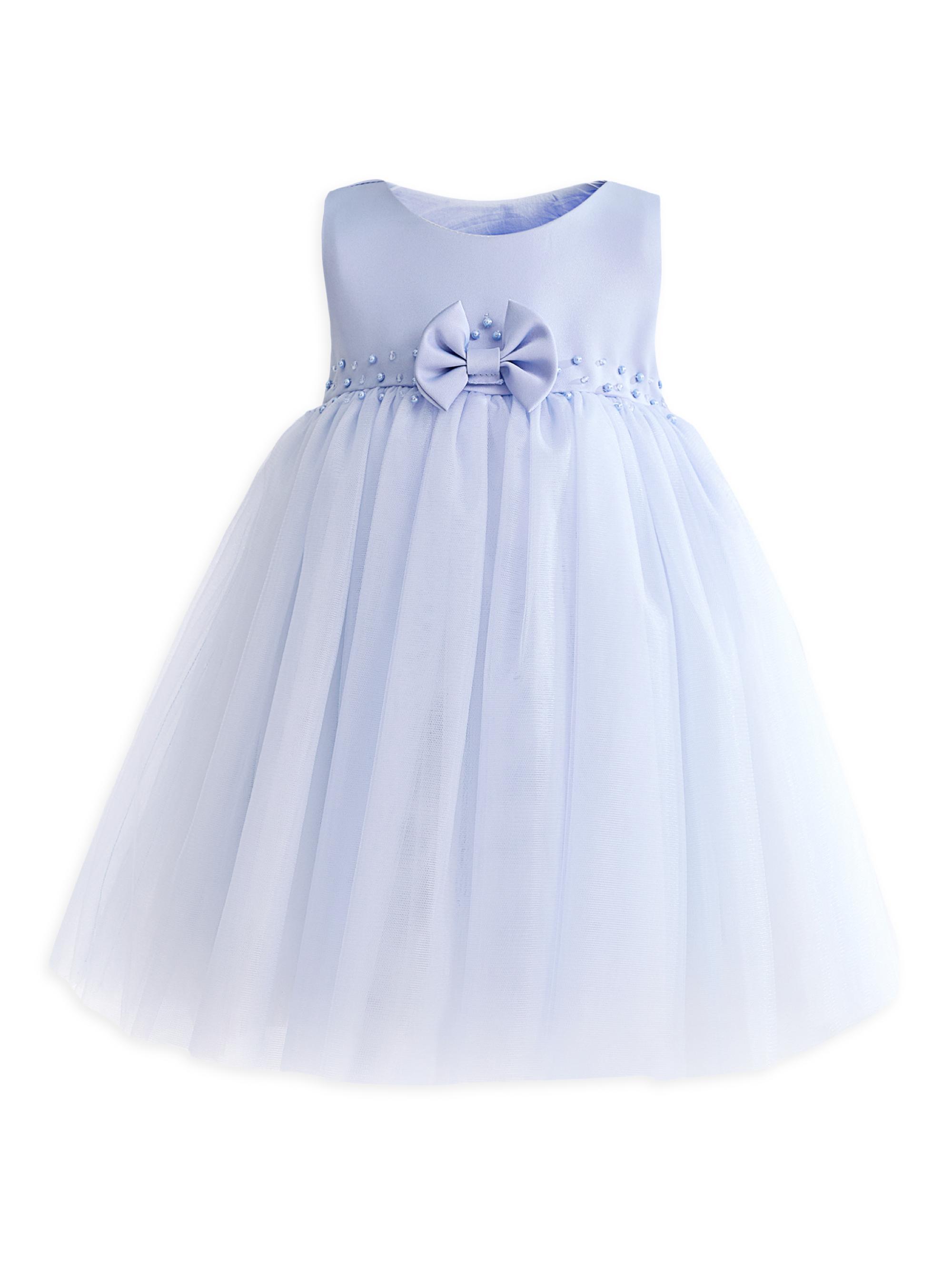 Tulleen Baby Girl's Oravelle Dress - Blue 24 Months