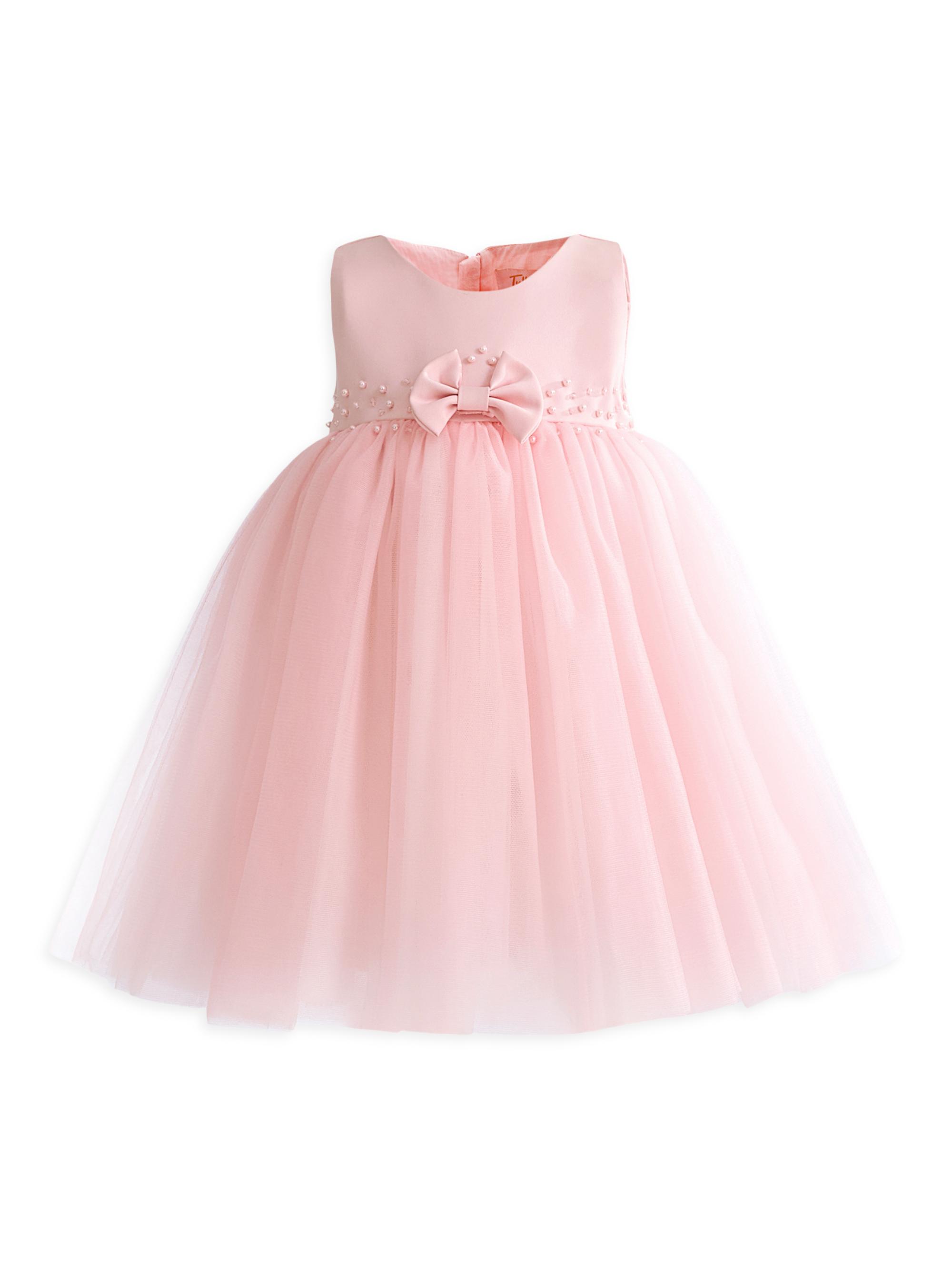Tulleen Baby Girl's Oravelle Dress - Pink 24 Months