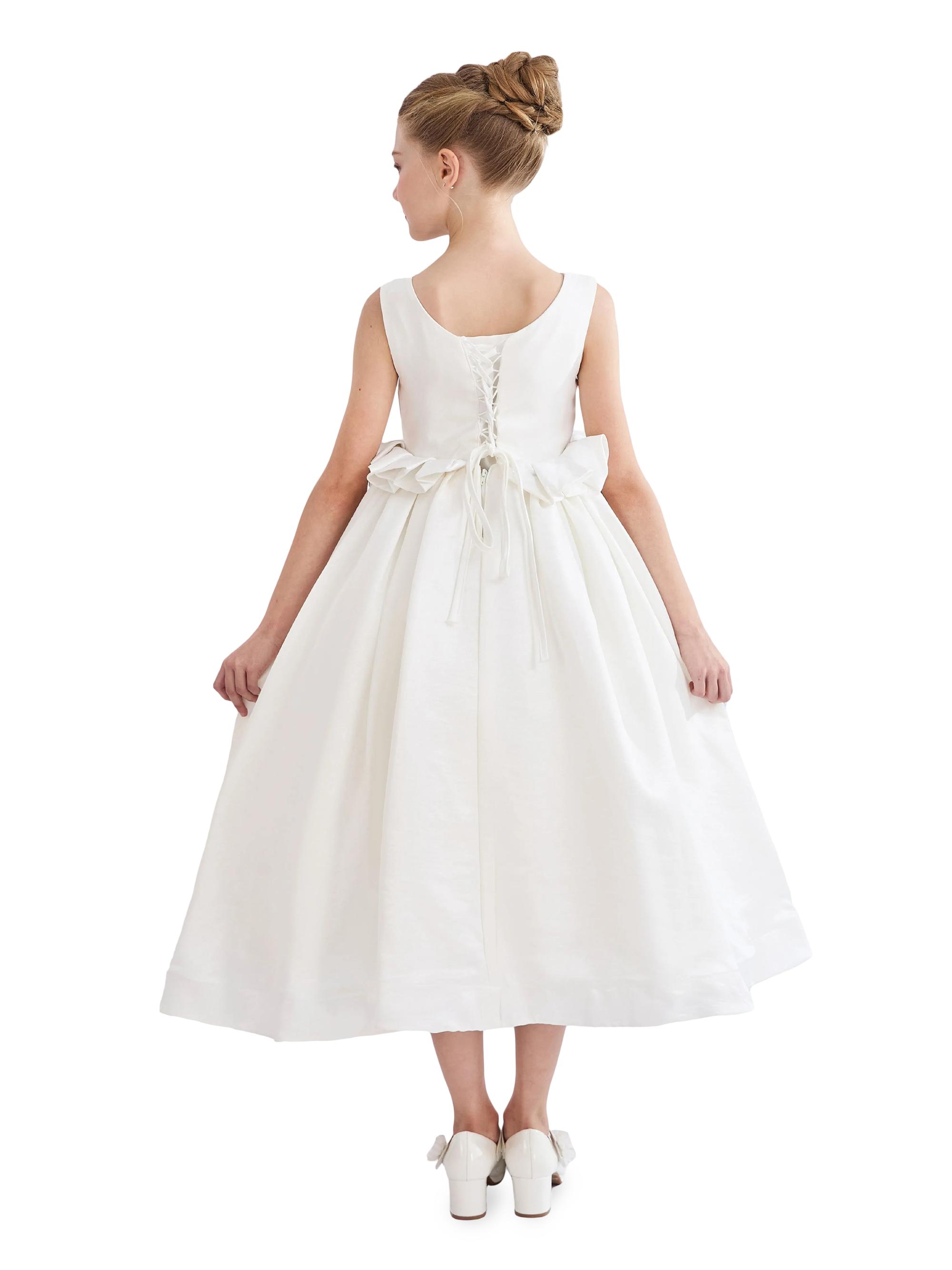 White Valestra Formal Dress - 9Y-10Y / White