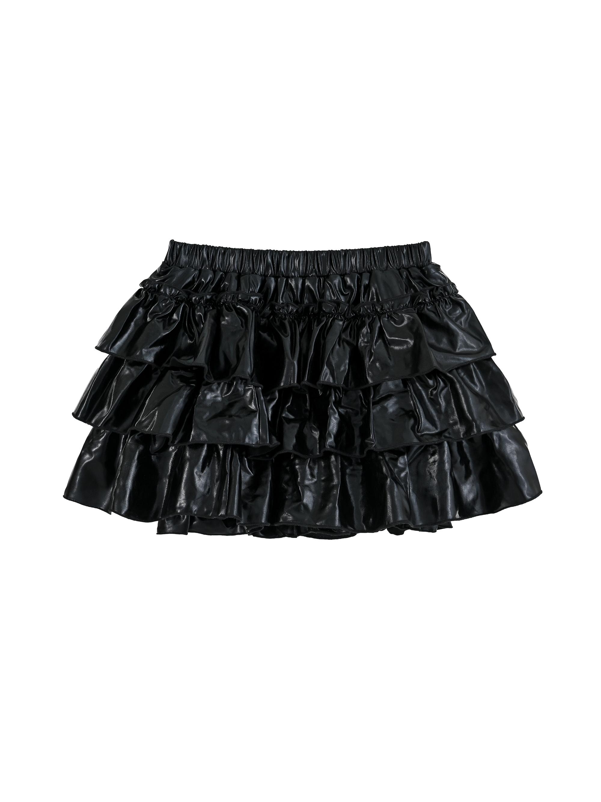 Mimi Tutu Little Girl's & Girl's Tiered Mini Skirt - Black