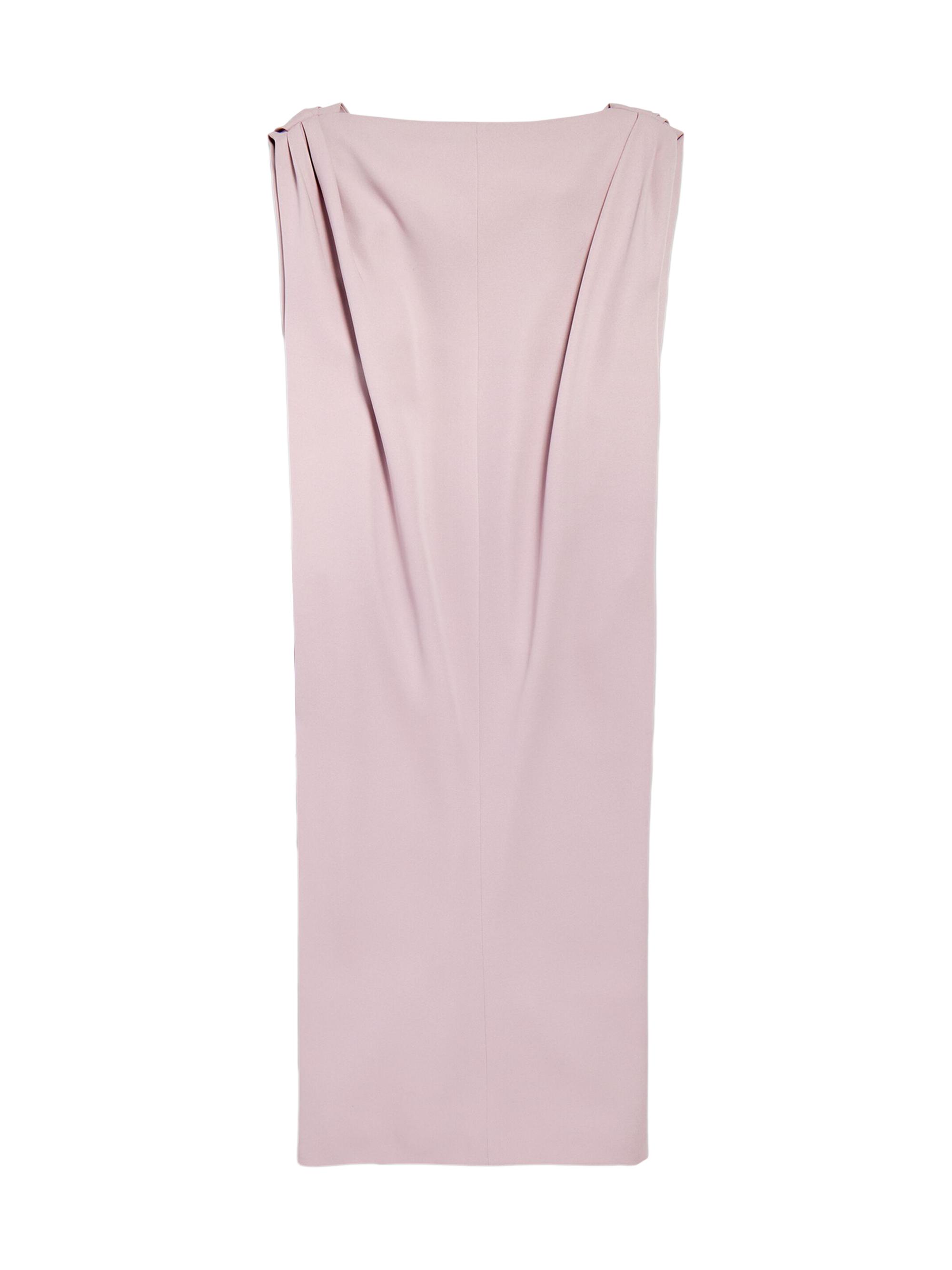 Balenciaga Women's Midi Sack Dress - Dusty Pink