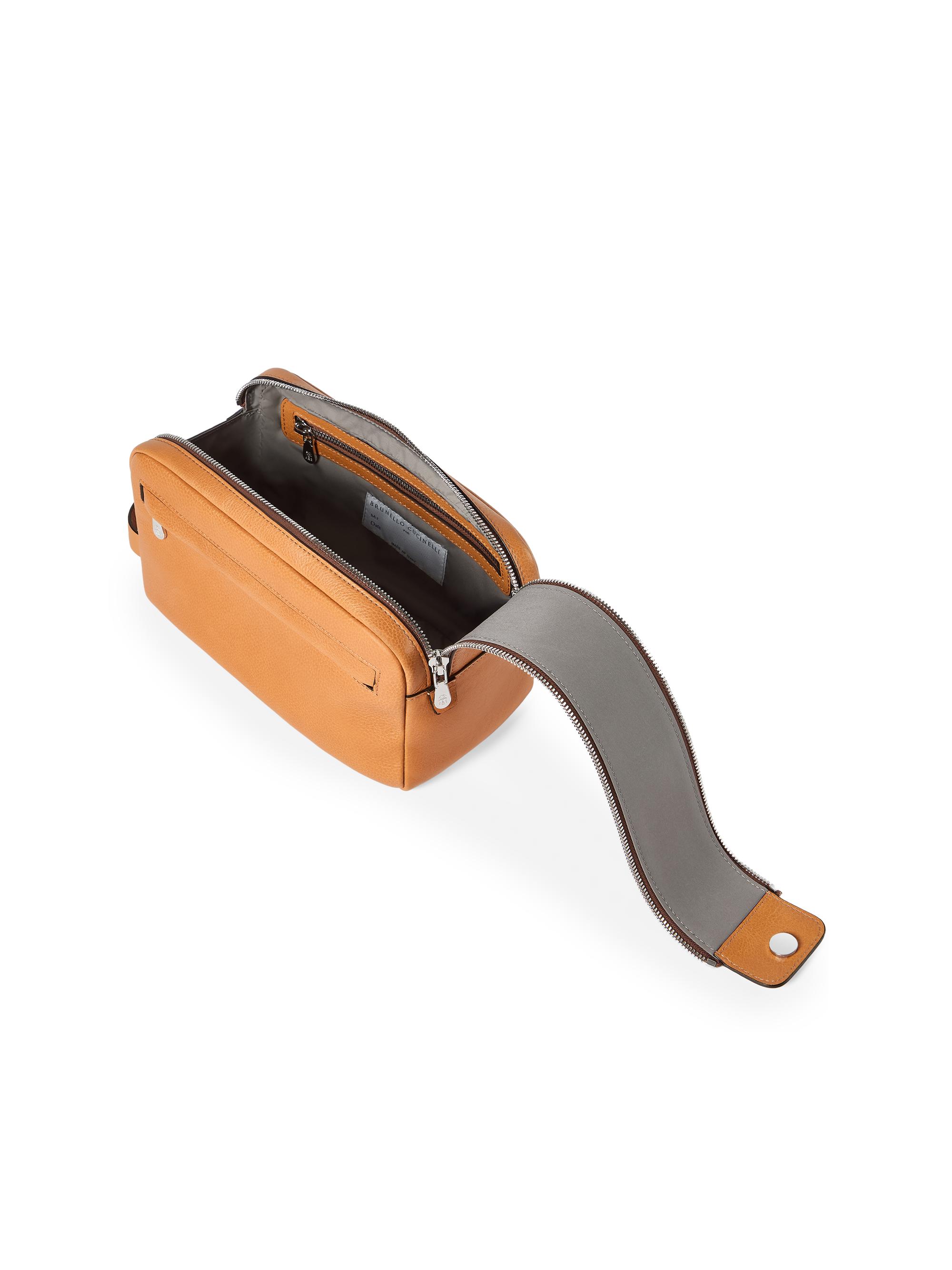 Brunello Cucinelli Cowhide Beauty Case with Double Zipper | Saks