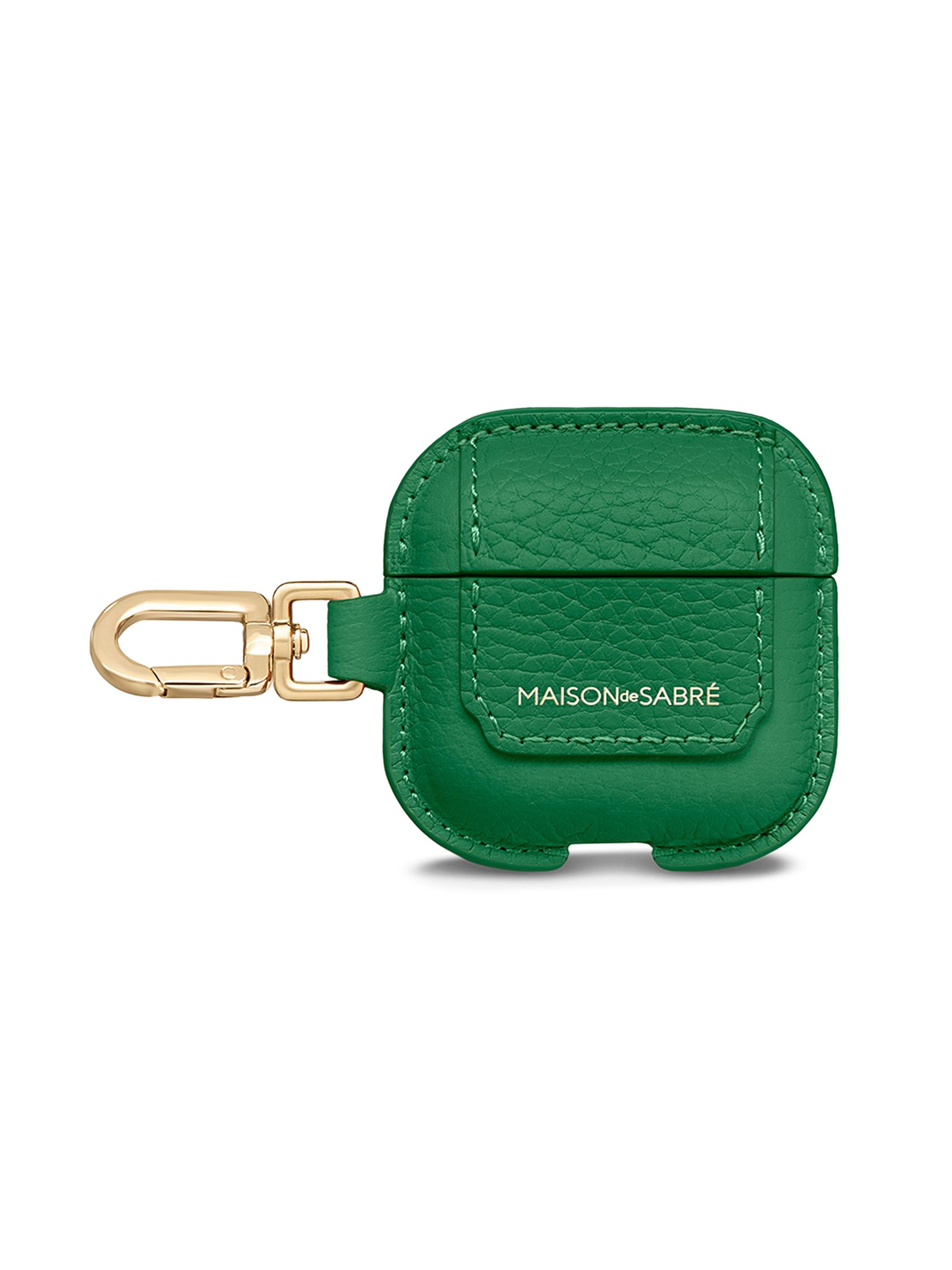 Maison de Sabre Women's The AirPods 4 Case Charm - Emerald Green
