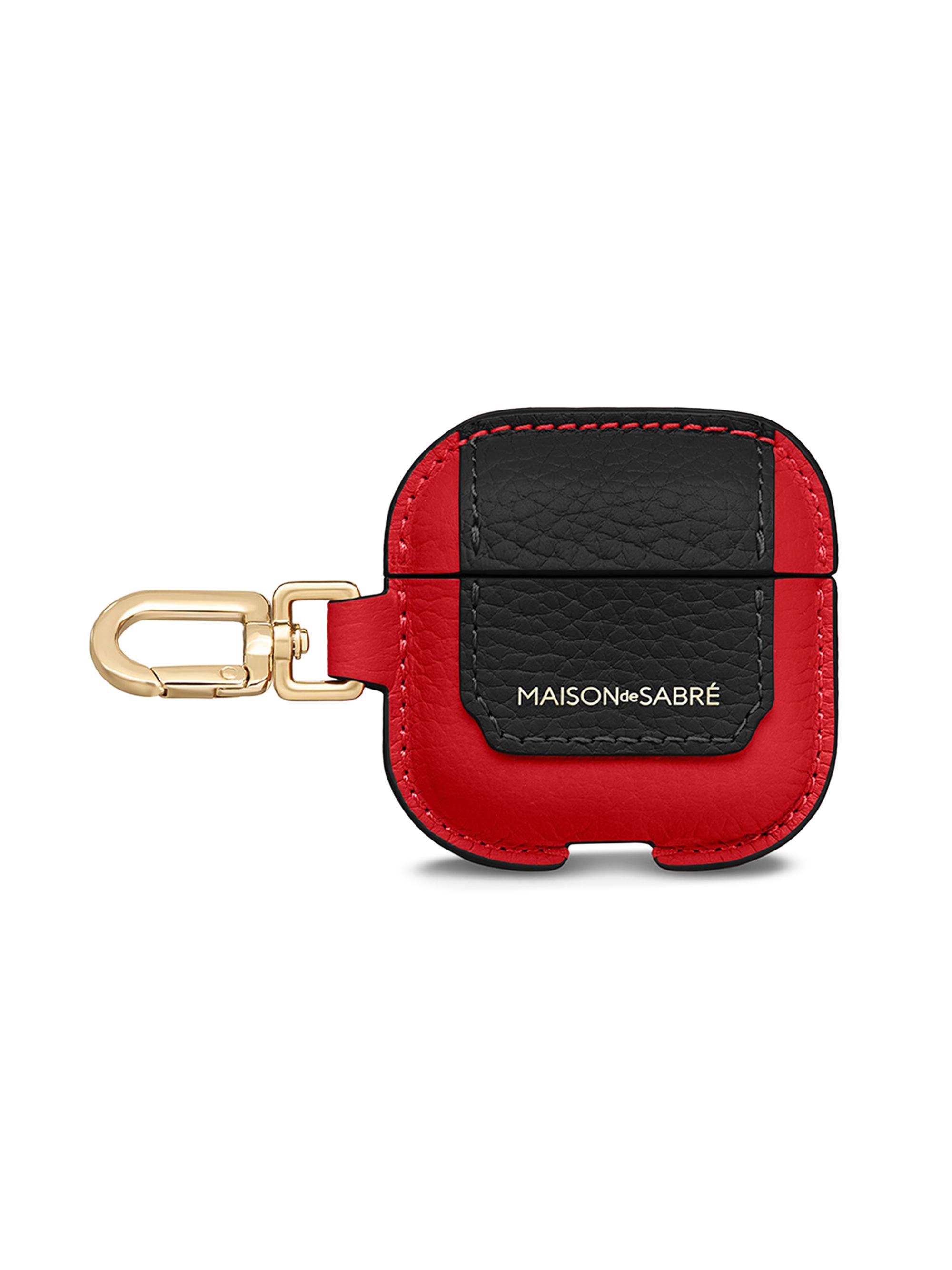 Maison de Sabre Women's The AirPods 4 Case Charm - Rouge Noir