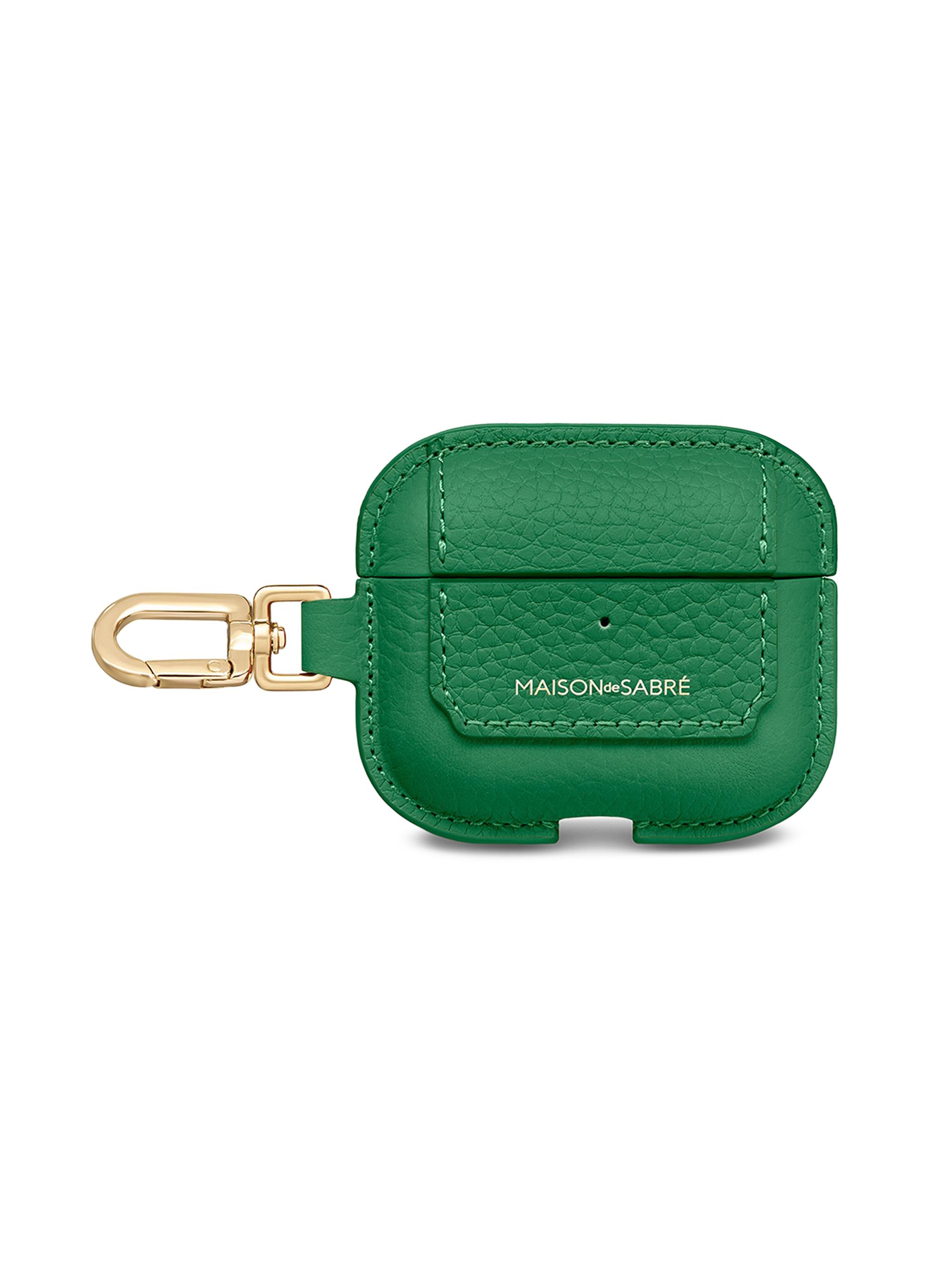 Maison de Sabre Women's The AirPods Pro 3 Case Charm - Emerald Green
