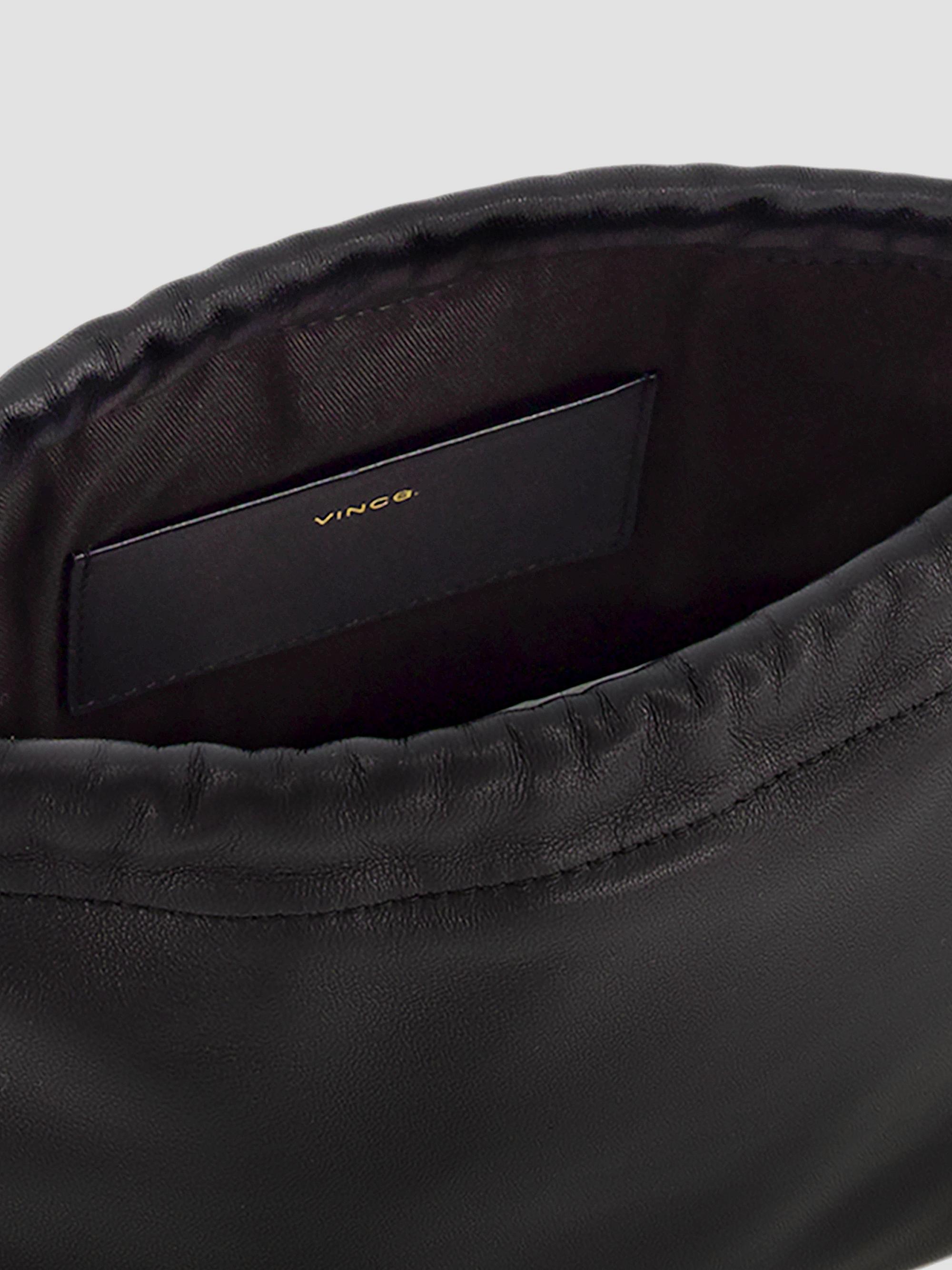 Vince Sarai Leather Drawstring Crossbody Bag | Saks Fifth Avenue