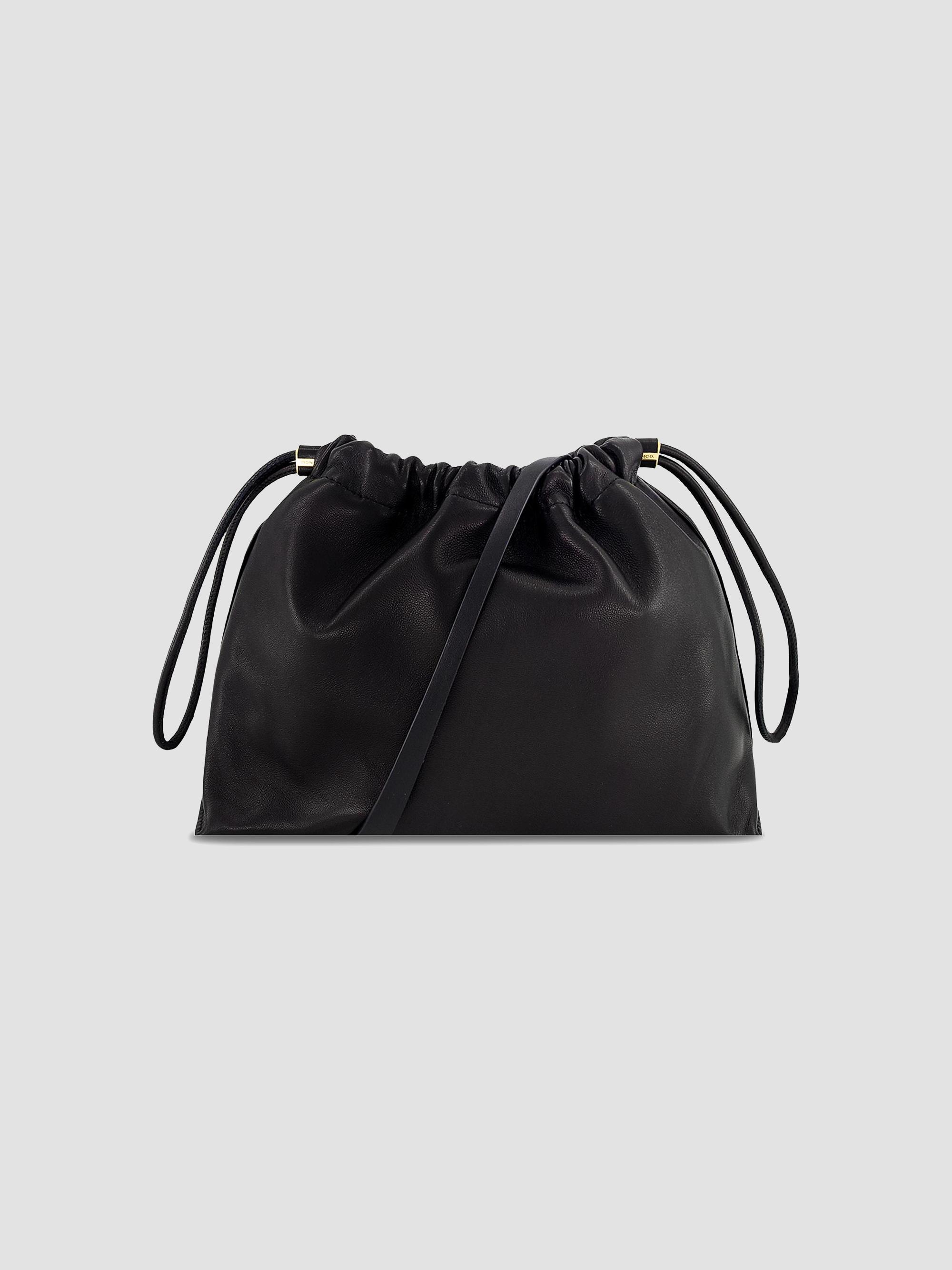 Vince Sarai Leather Drawstring Crossbody Bag | Saks Fifth Avenue