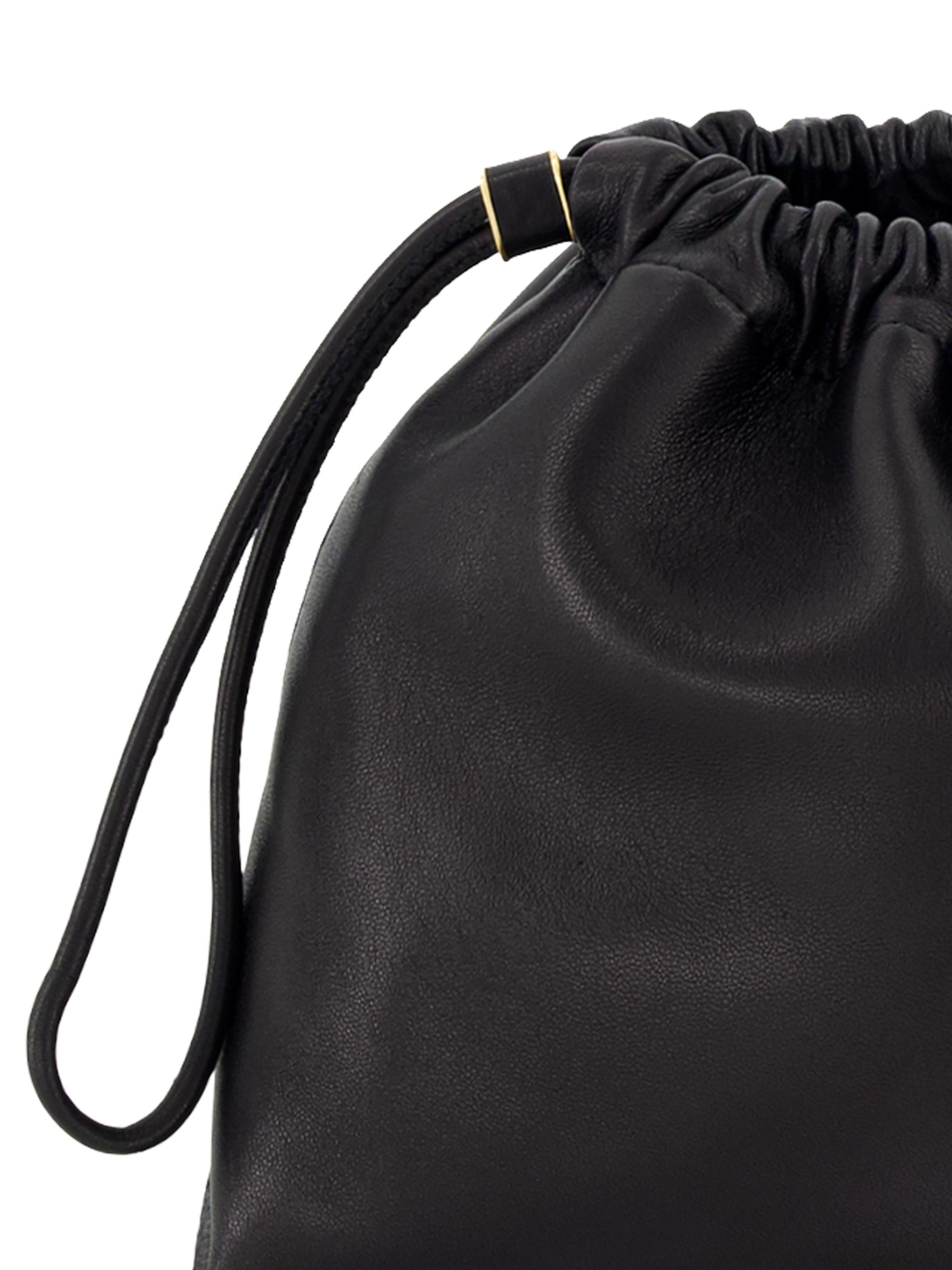 Vince Sarai Leather Drawstring Crossbody Bag | Saks Fifth Avenue