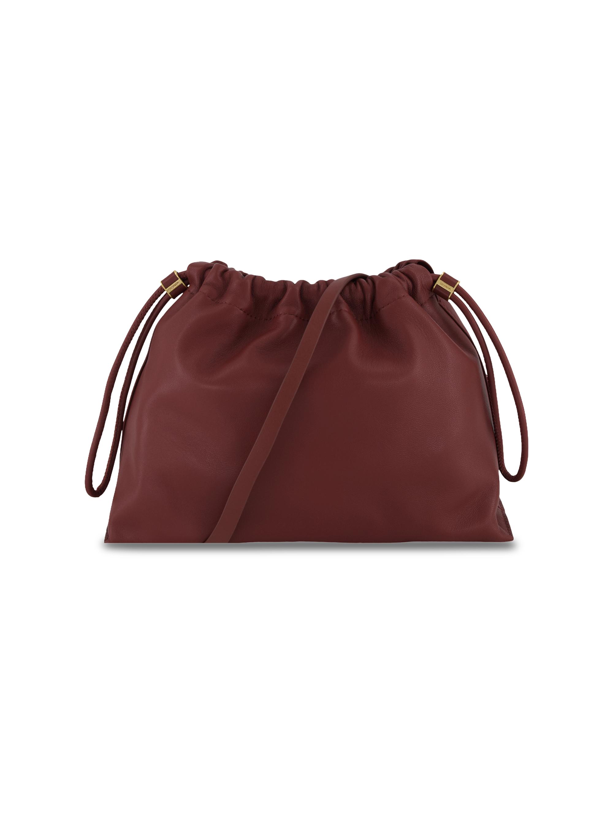 Vince Sarai Leather Drawstring Crossbody Bag | Saks Fifth Avenue