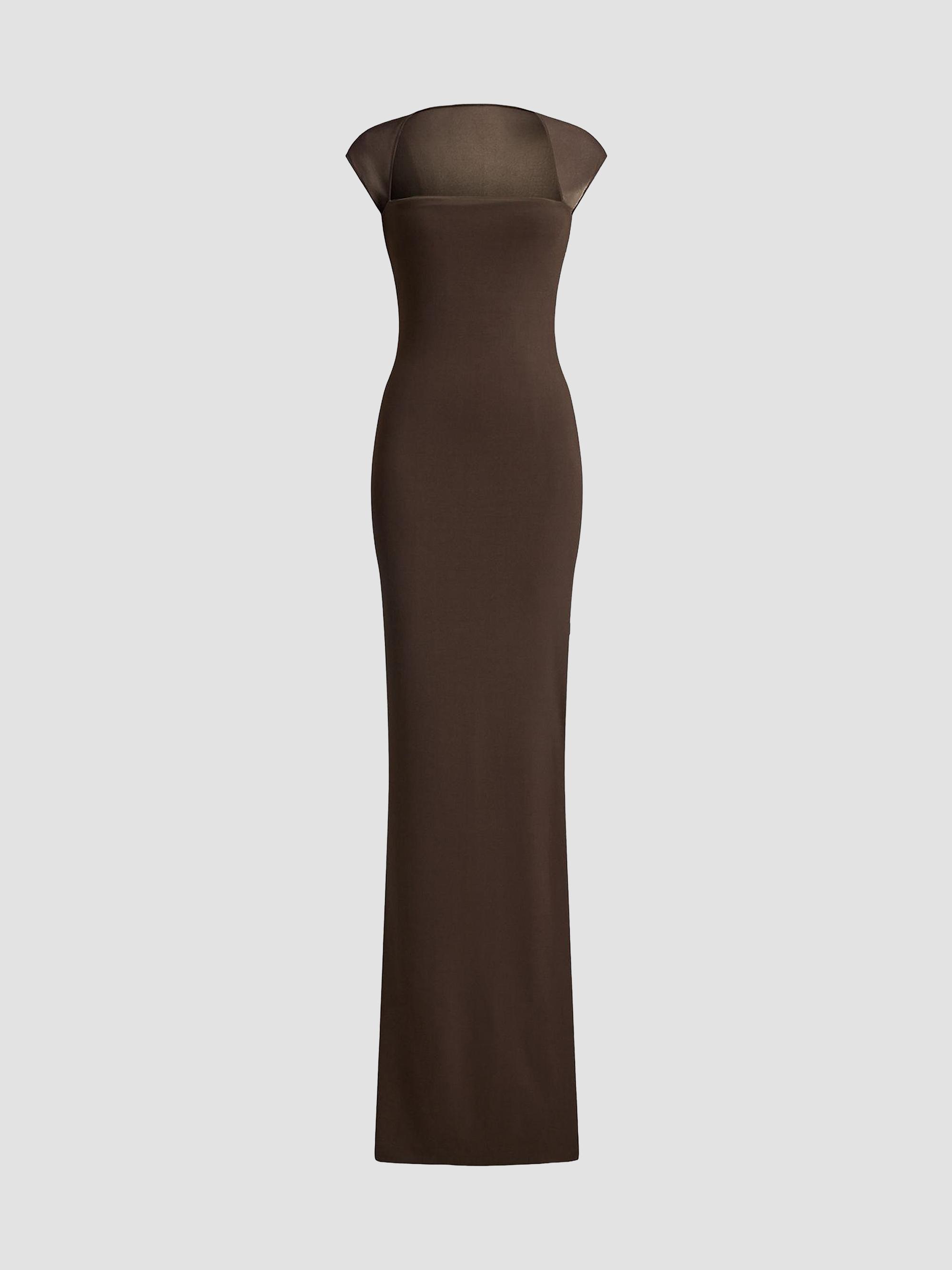 Ralph Lauren Collection Women's Waverly Matte Jersey Body-Con Gown - Sycamore