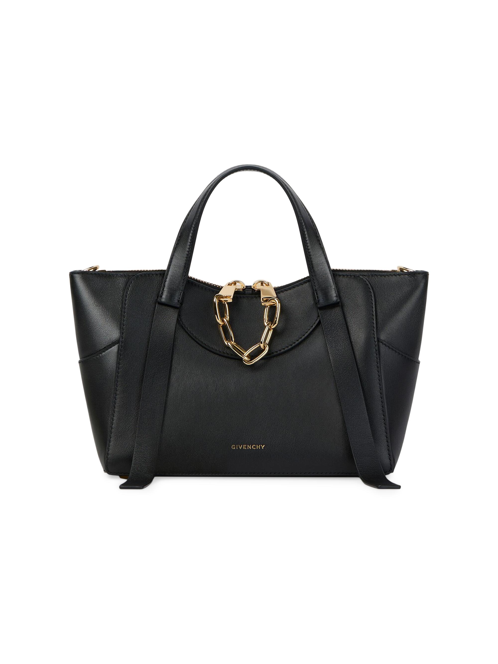 Givenchy Women's The Snatch  Top Handle Bag in Grained Leather - Cream