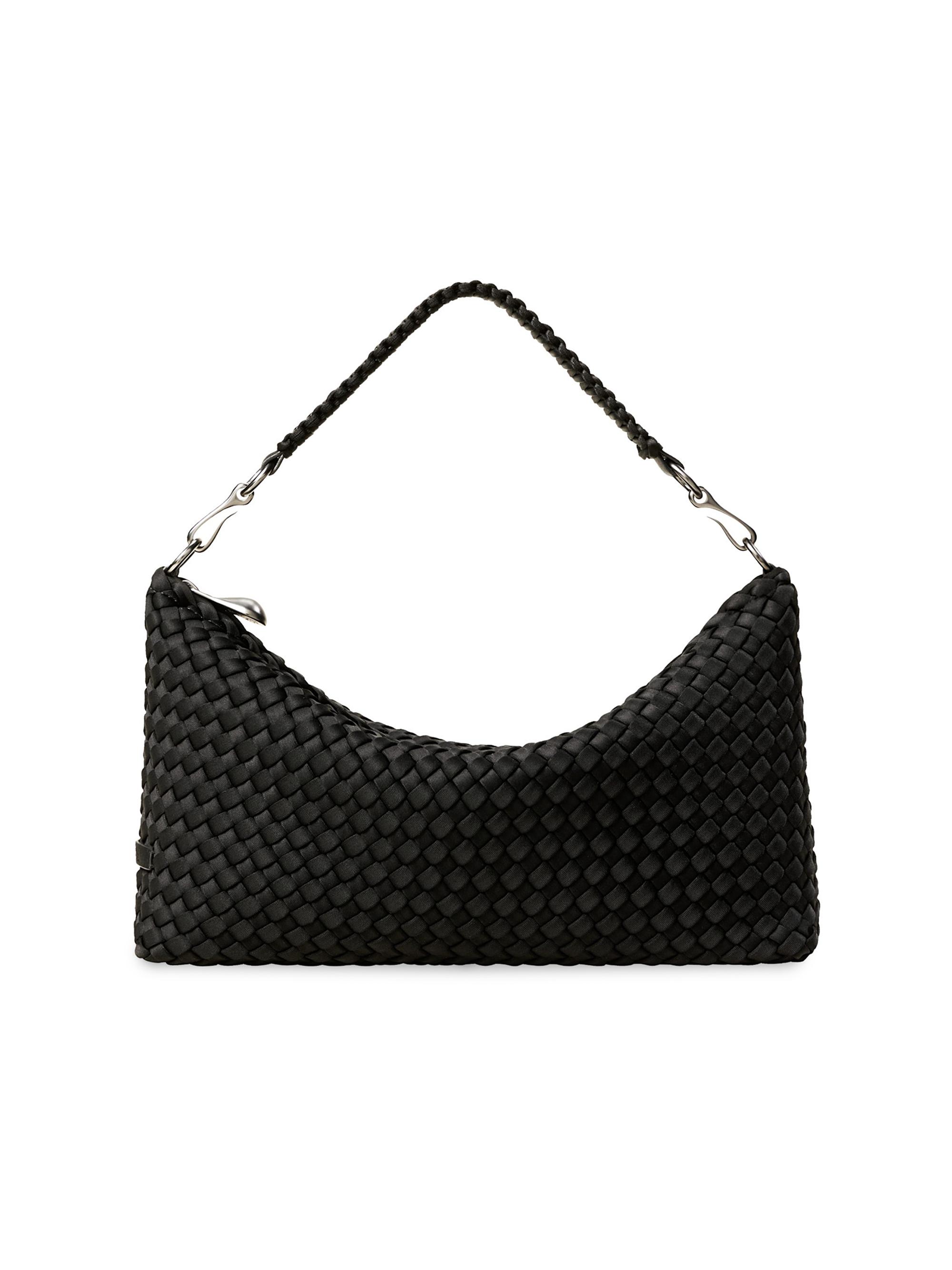 Naghedi Women's Porto  Half-Moon Shoulder Bag - Onyx