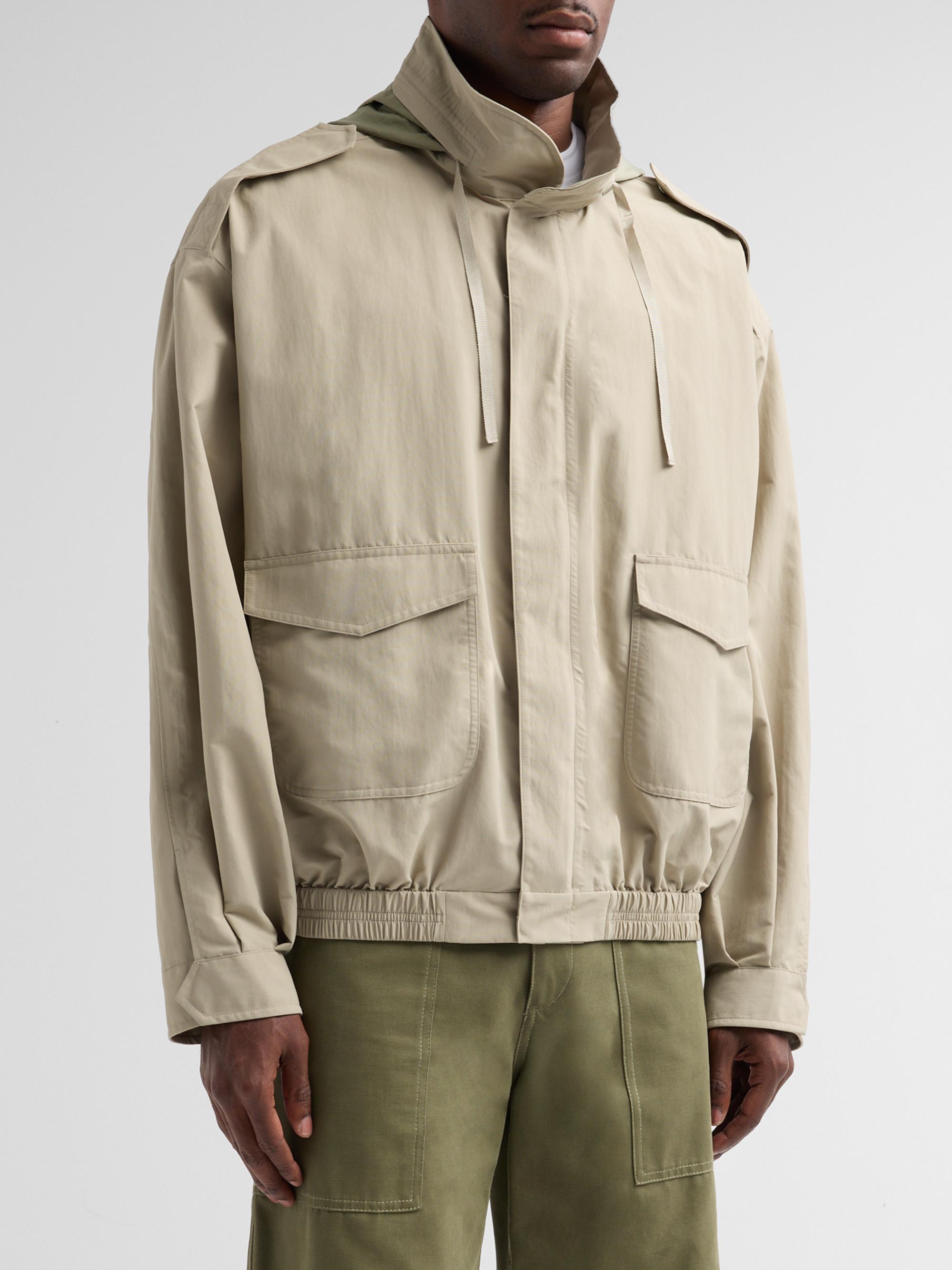 SIMKHAI Men's Shane Tech Jacket - Fossil | Thumbnail 4