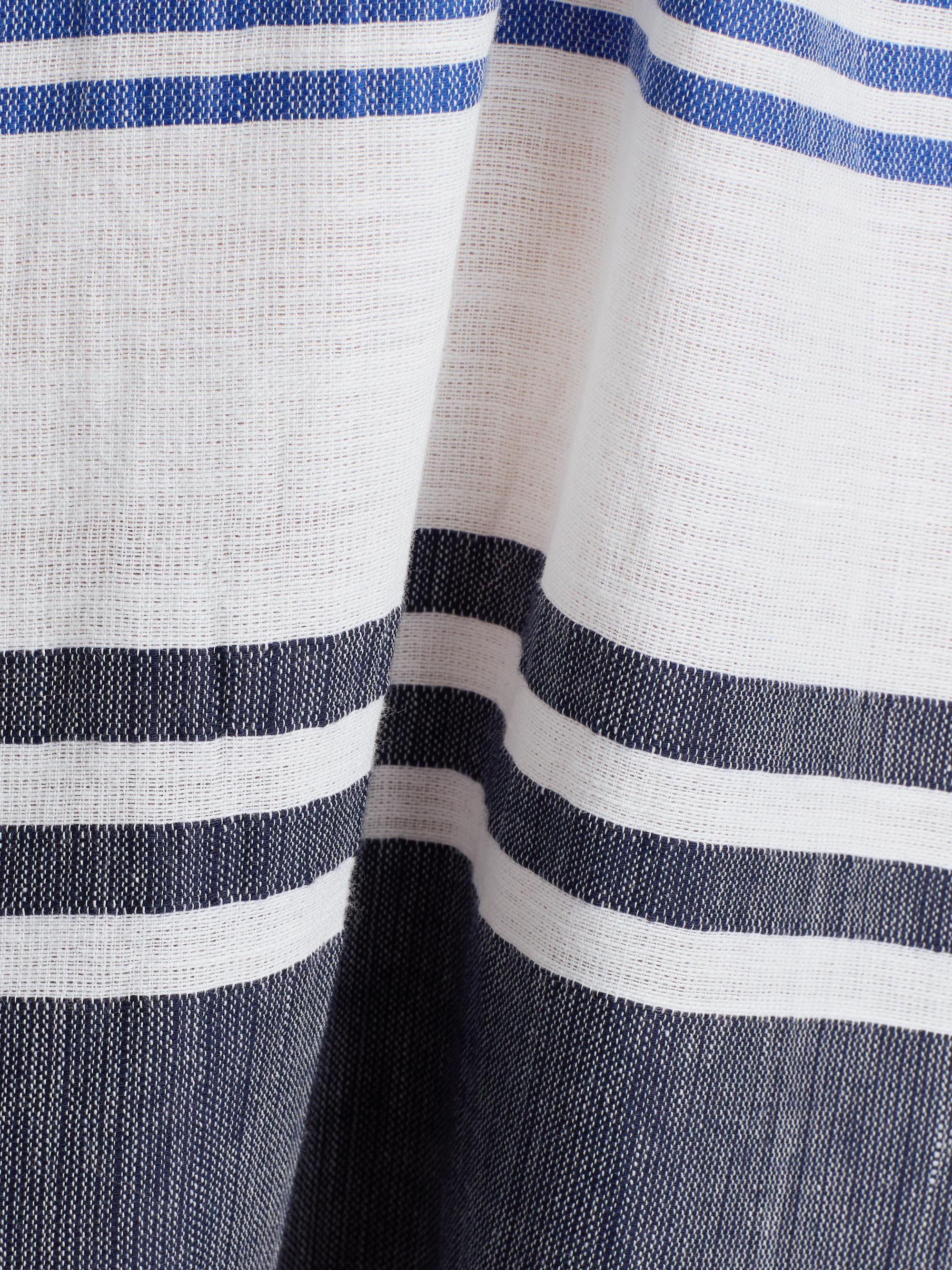 lemlem Women's Gasira Striped Cotton Caftan Cover-Up - Marina Blue | Thumbnail 7
