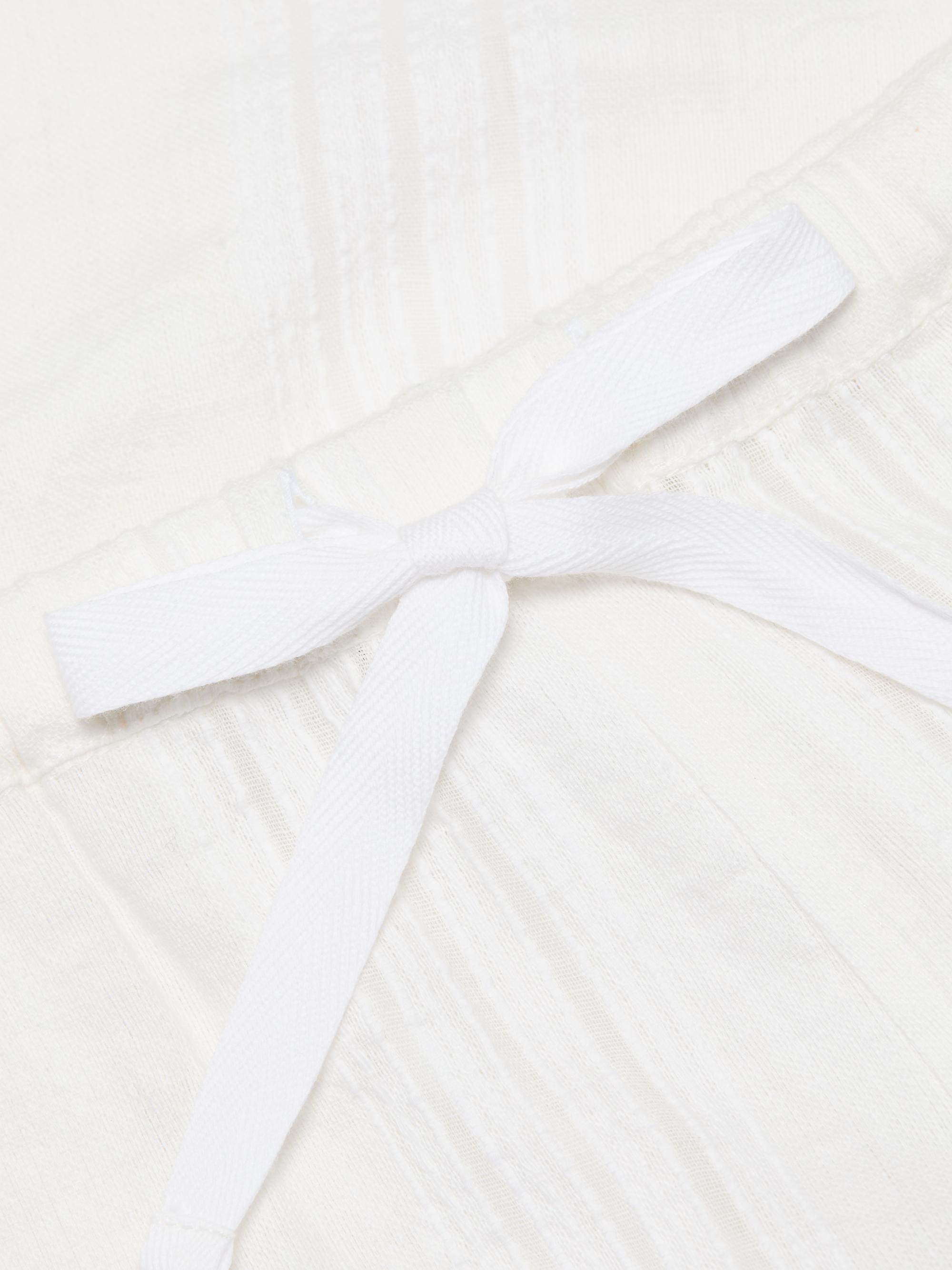 lemlem Women's Desta Cotton Drawstring Pants - Abira White | Thumbnail 7