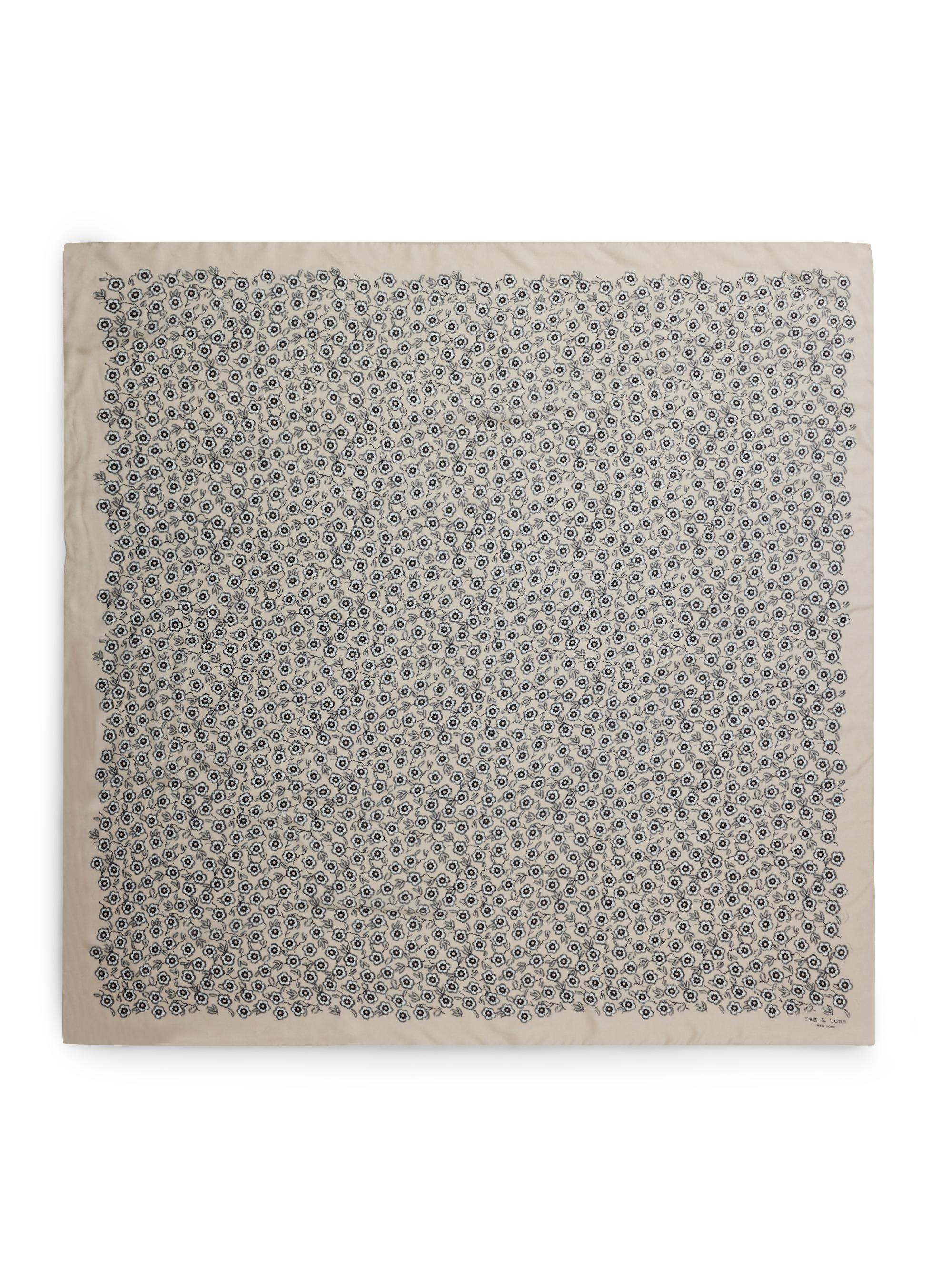 rag & bone Women's Mel Floral Scarf - Taupe Floral