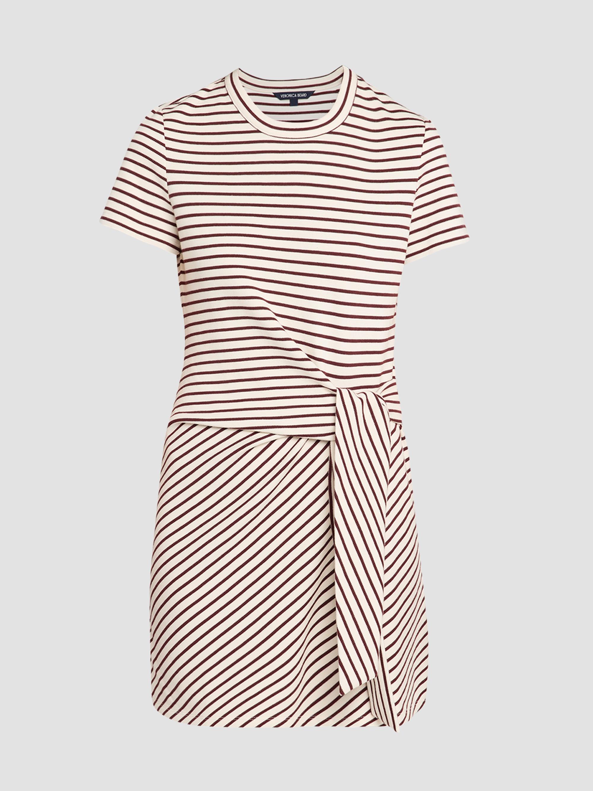 Veronica Beard Women's Elvaris T-Shirt Mini Dress - Dove Raisin